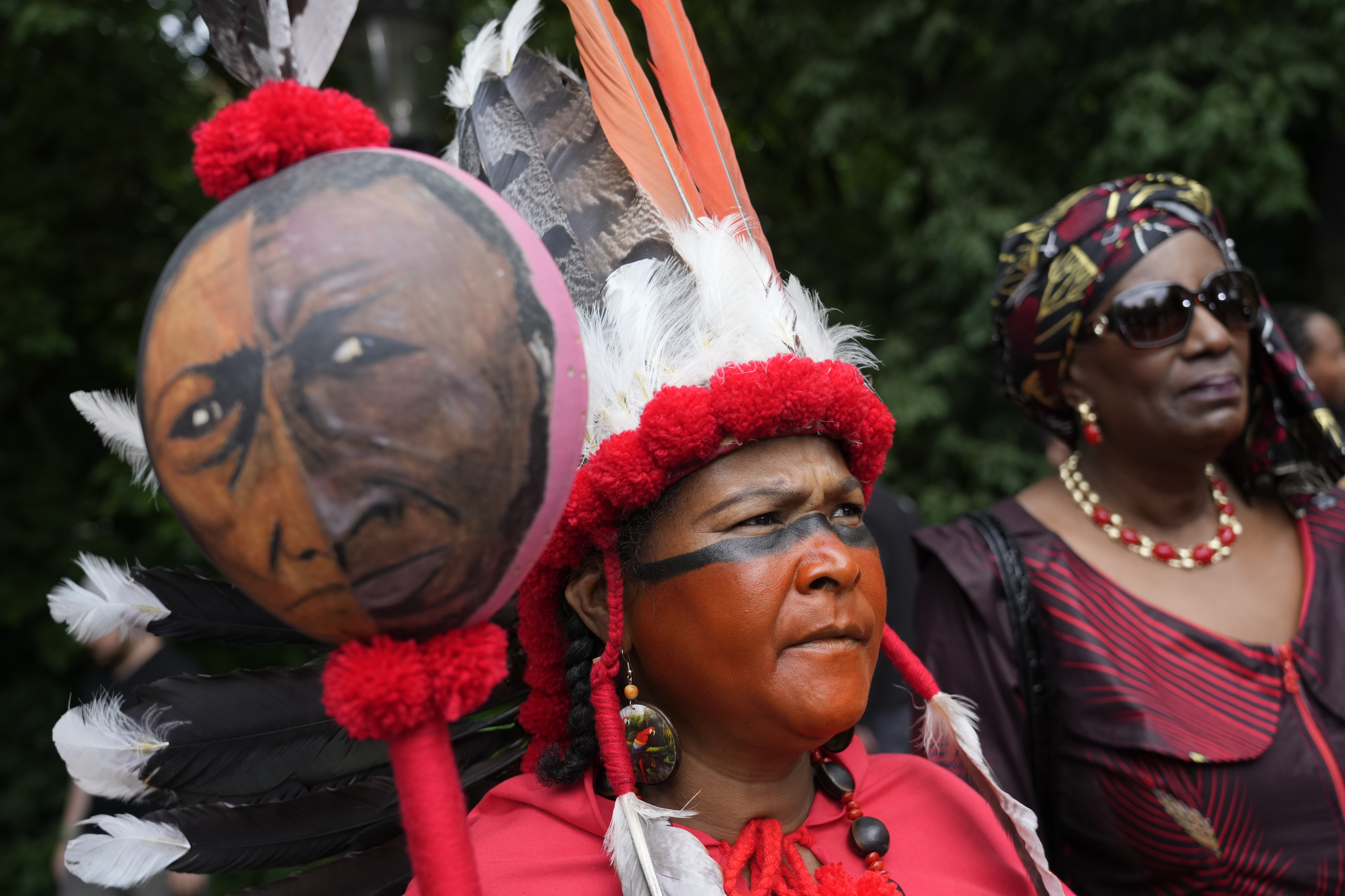 Guests arrive for a nationally televised annual ceremony, closed to the public for coronavirus related measures, in Amsterdam