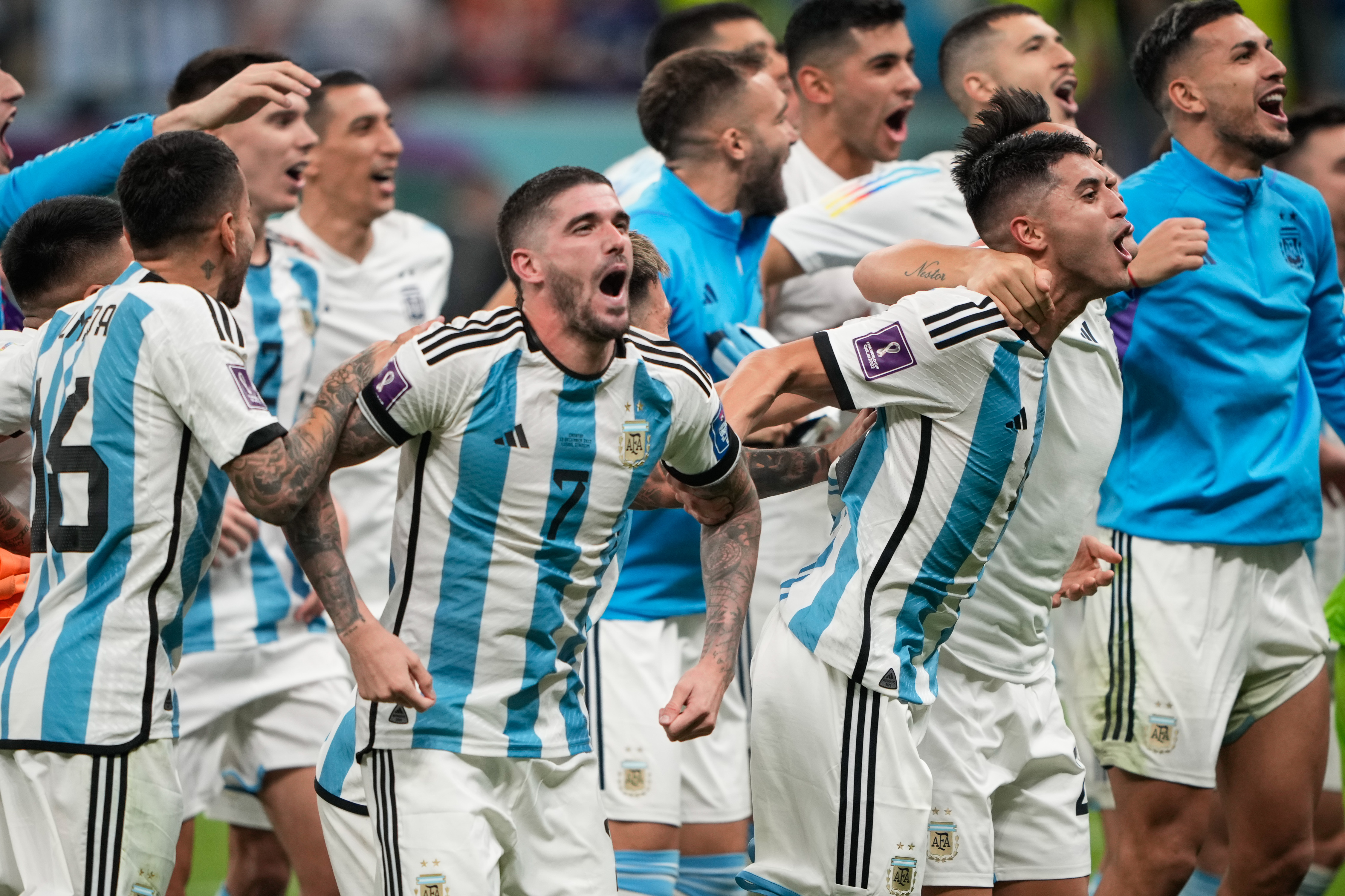 Argentina produced a dominant display against a Croatian side who had knocked Brazil out of the World Cup in the quarterfinals