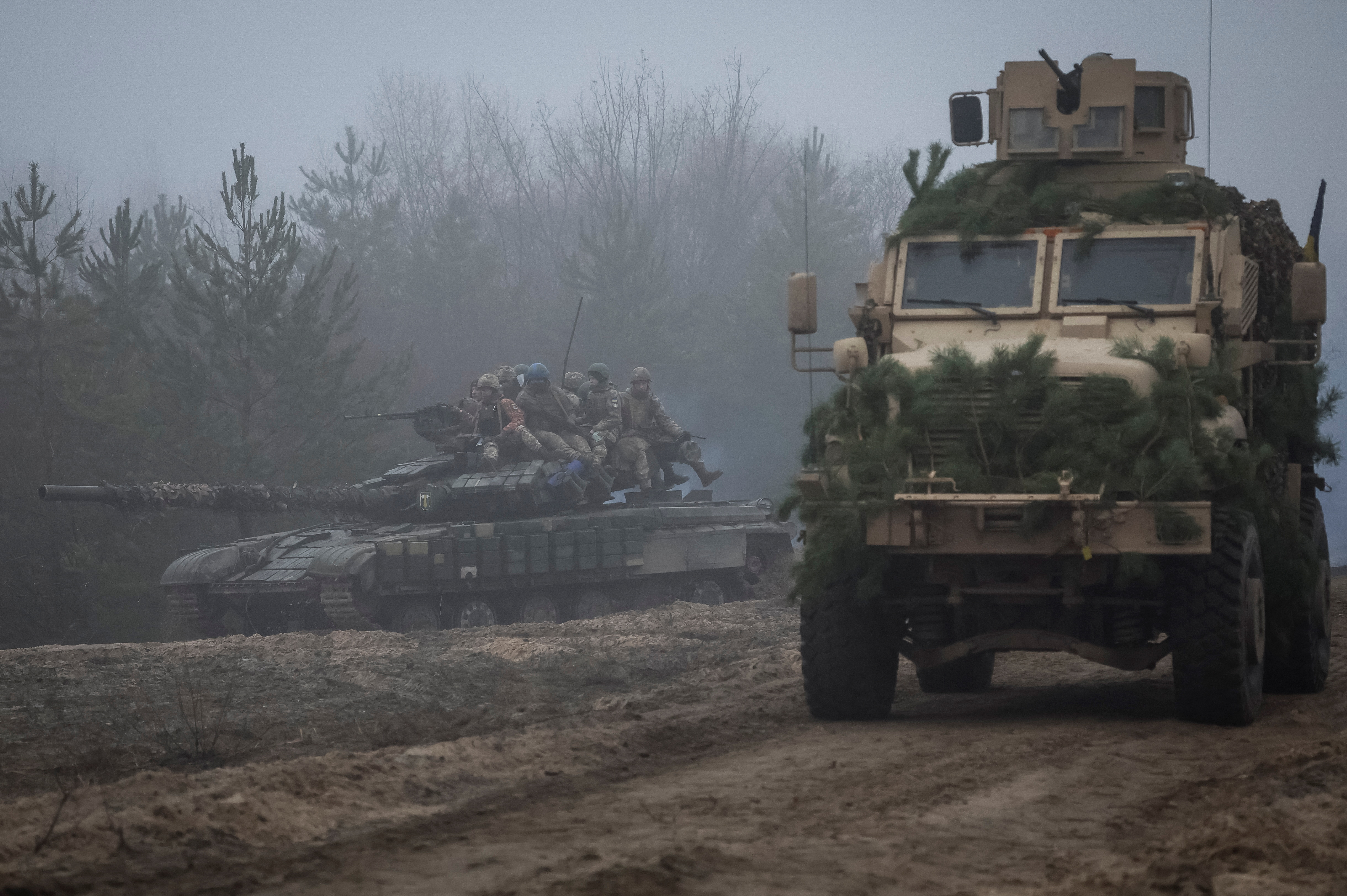 Ukraine military drills