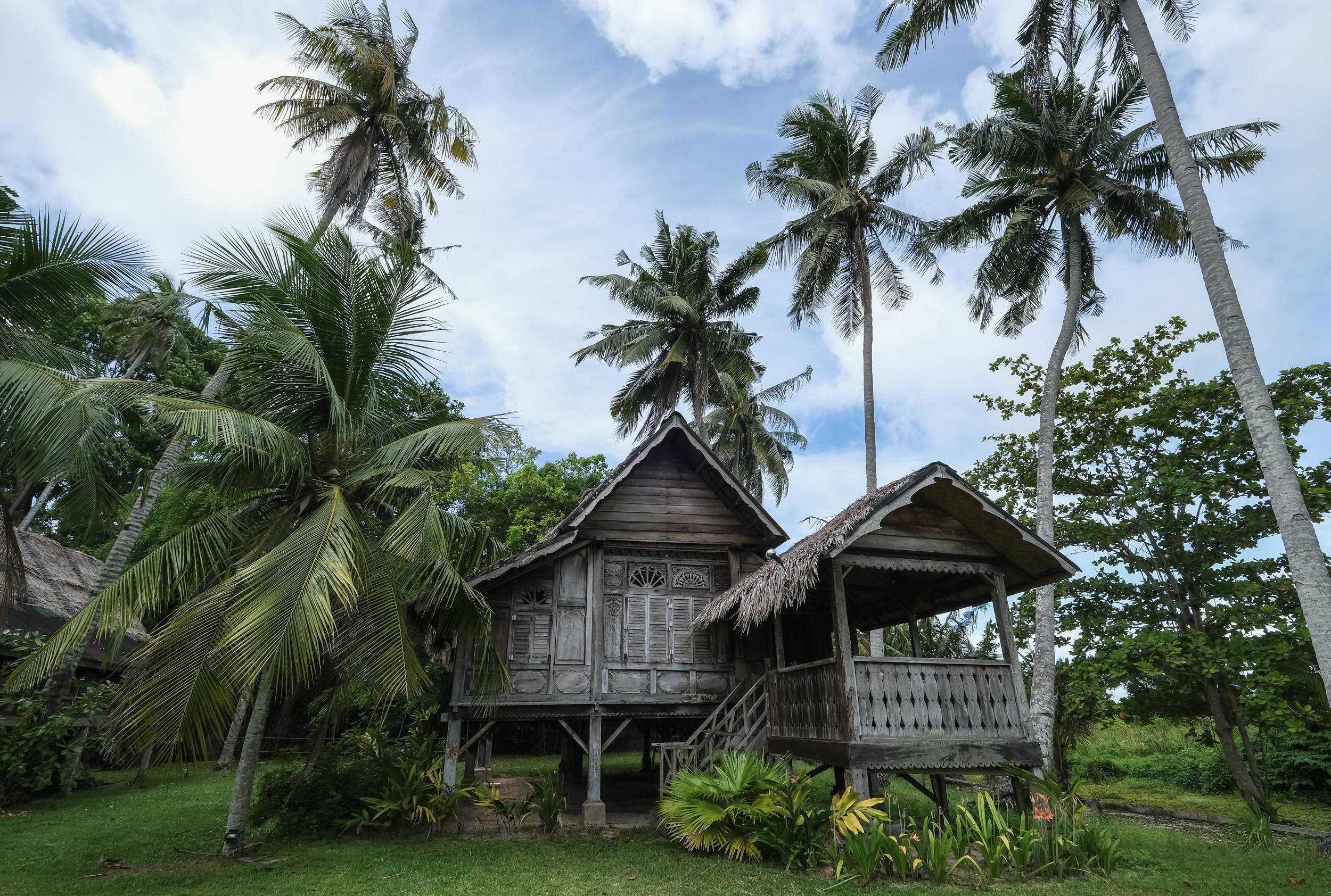 Traditional Malaysian homes are popular with tourists in Langkawi [Courtesy of Kit Yeng Chan)