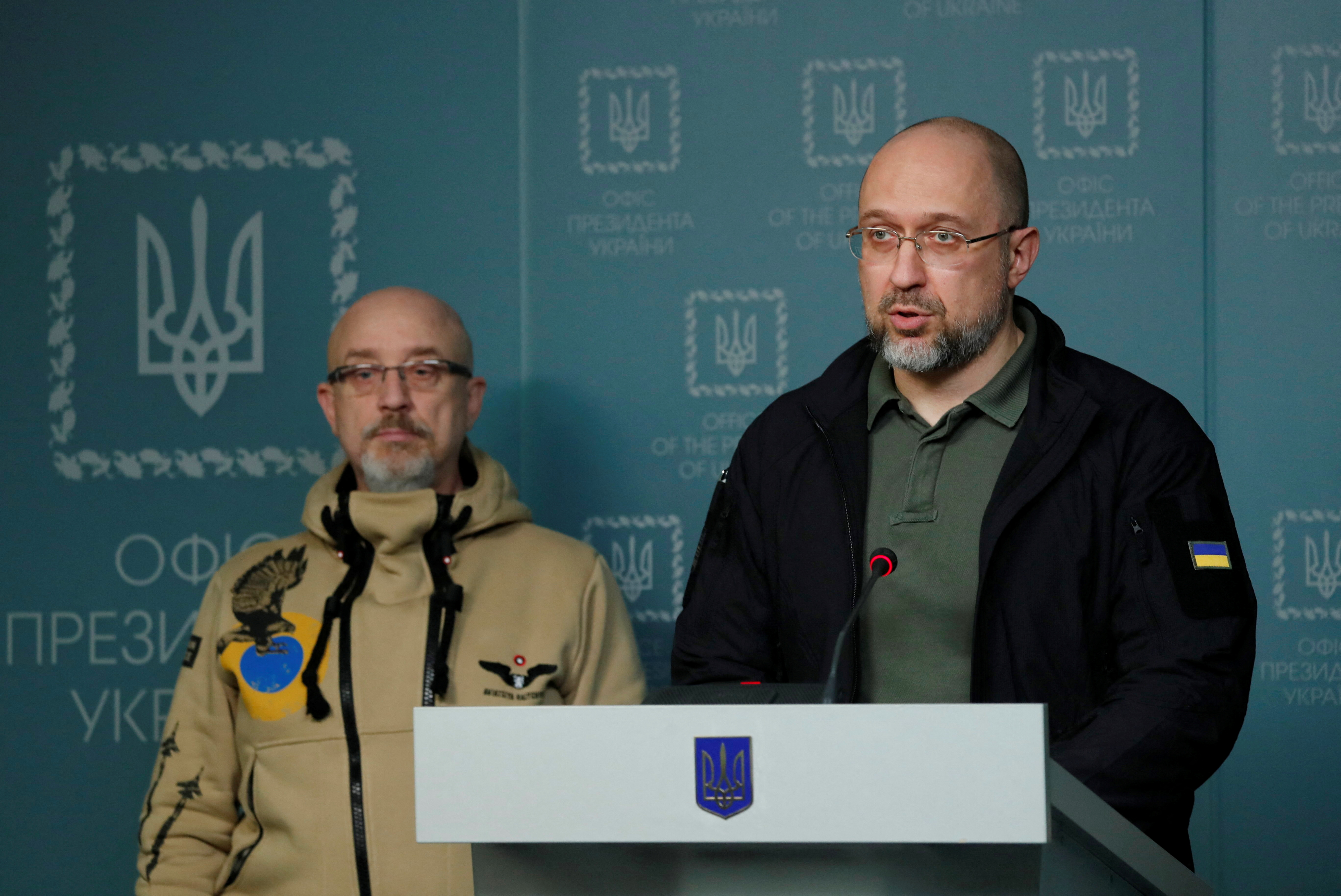 Ukrainian Prime Minister Denys Shmyhal