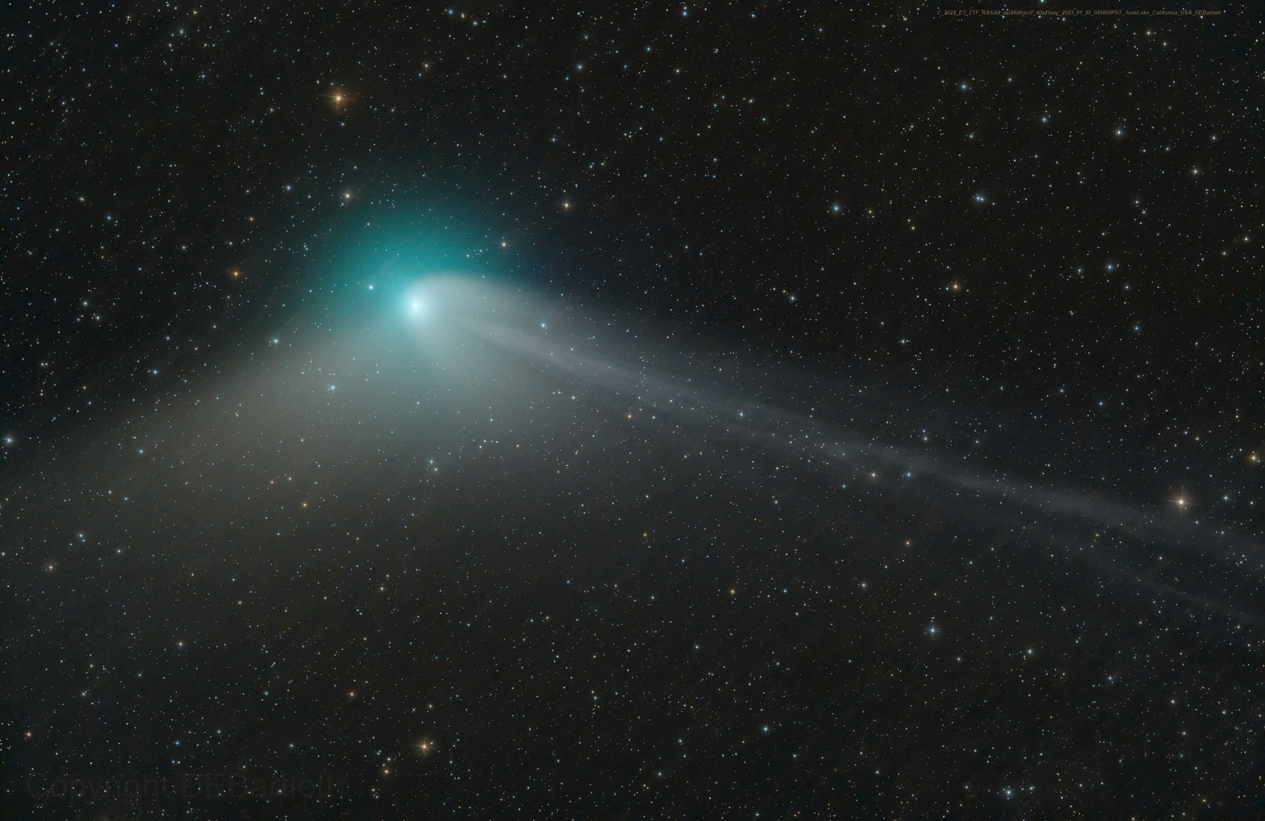 Green comet