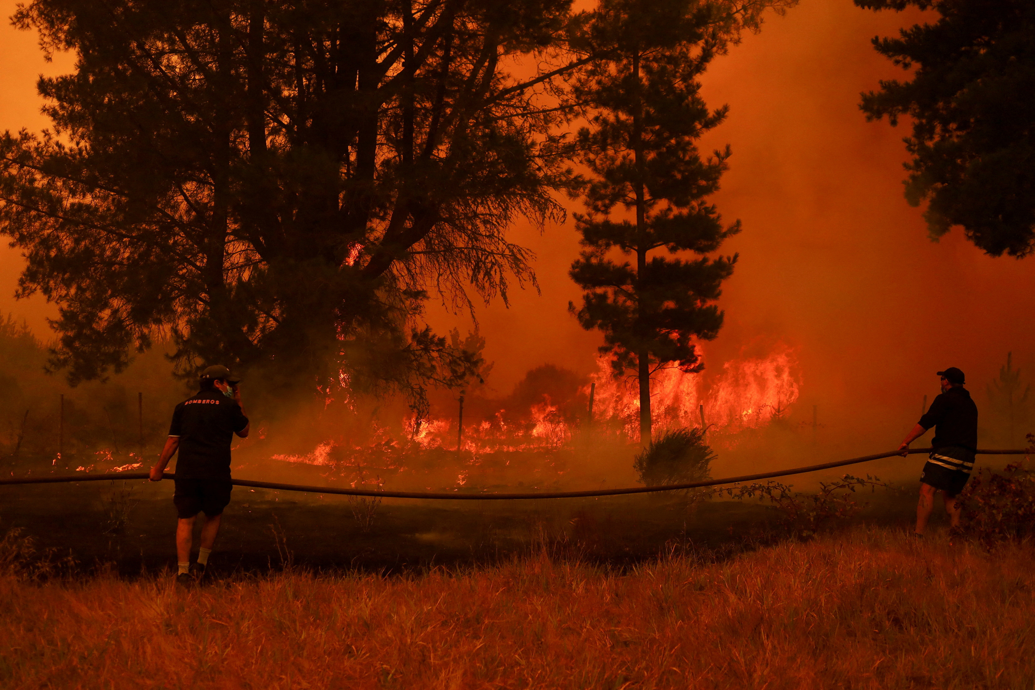 Chile wildfire