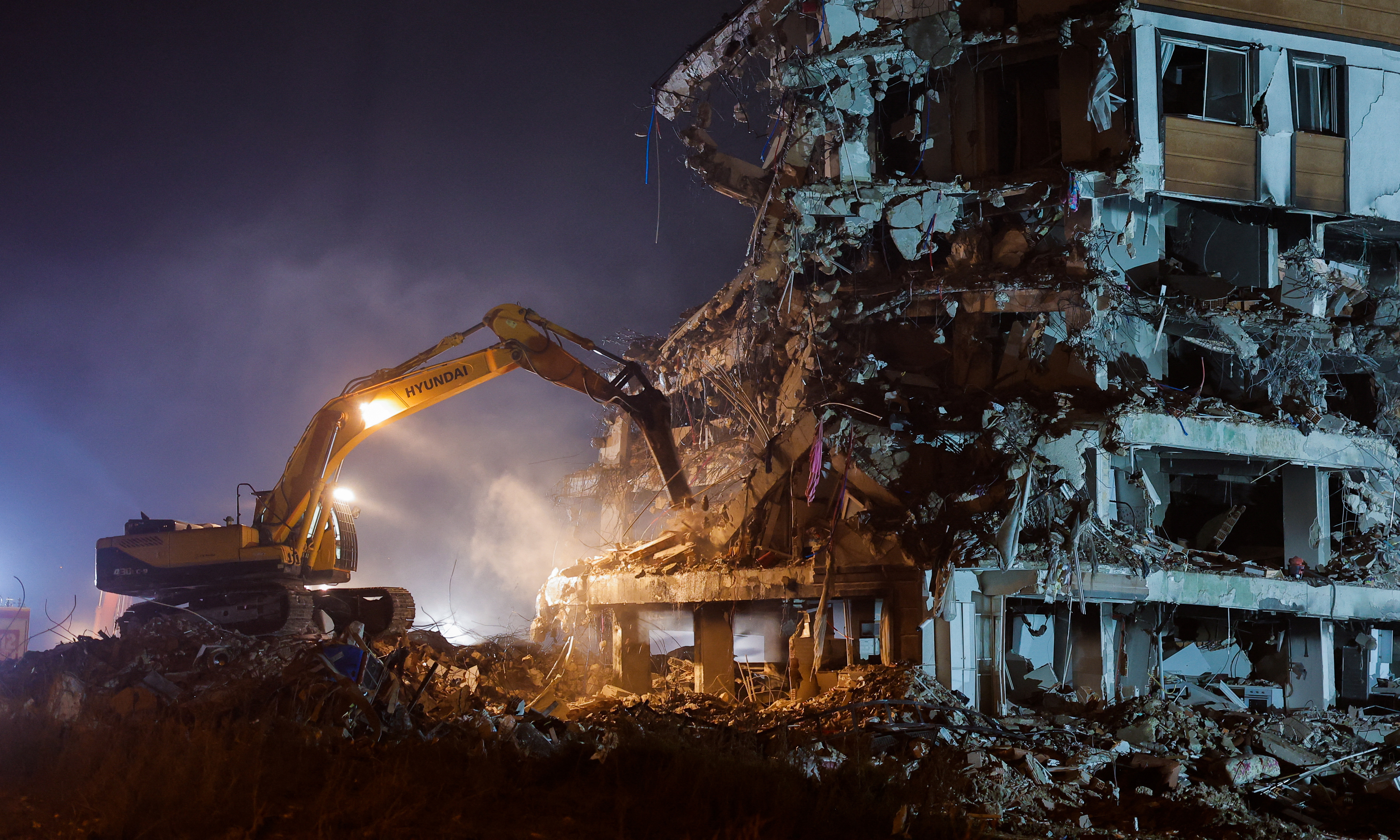 Aftermath of the earthquakes in Turkey