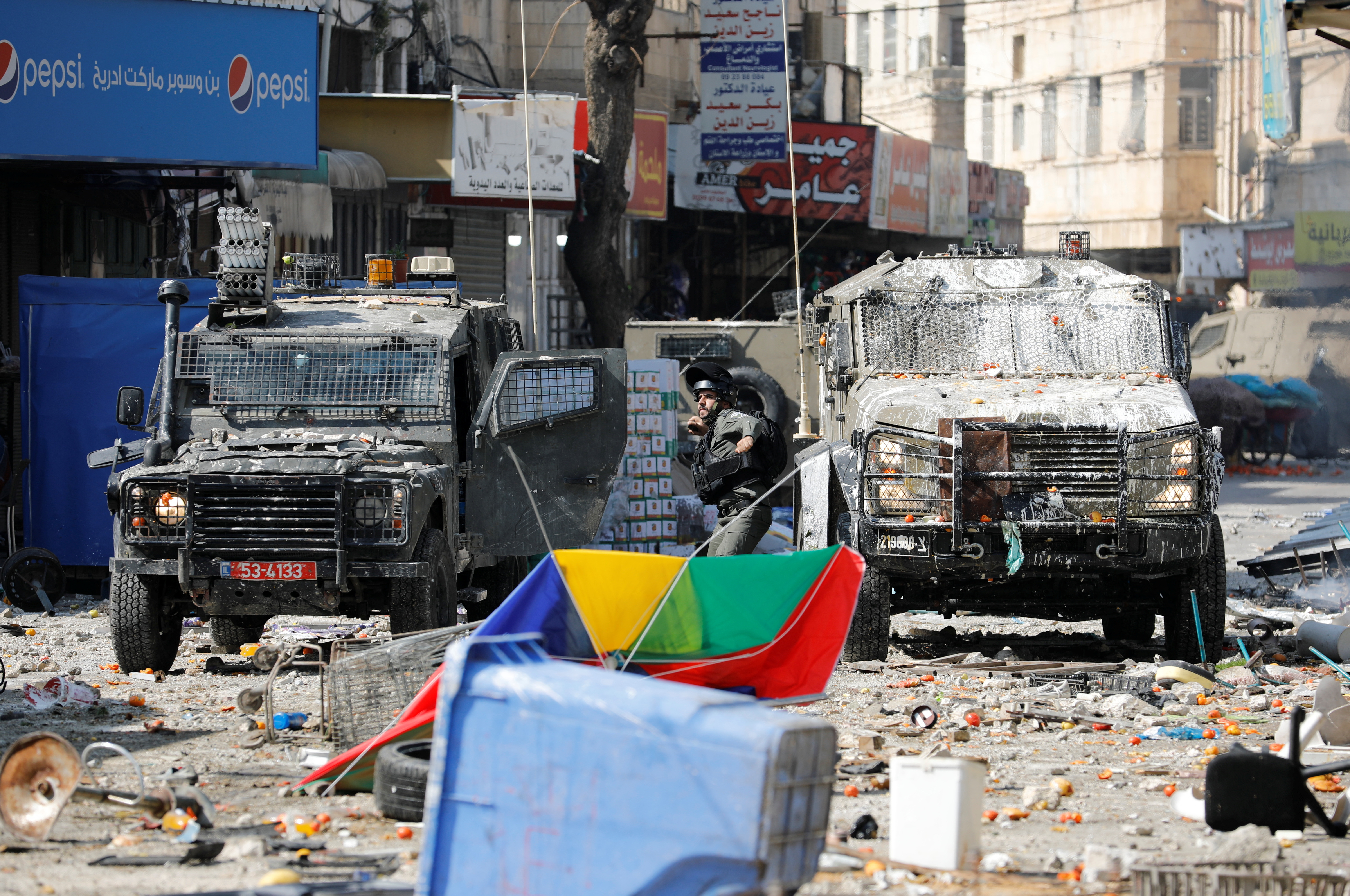Israeli raid in Nablus