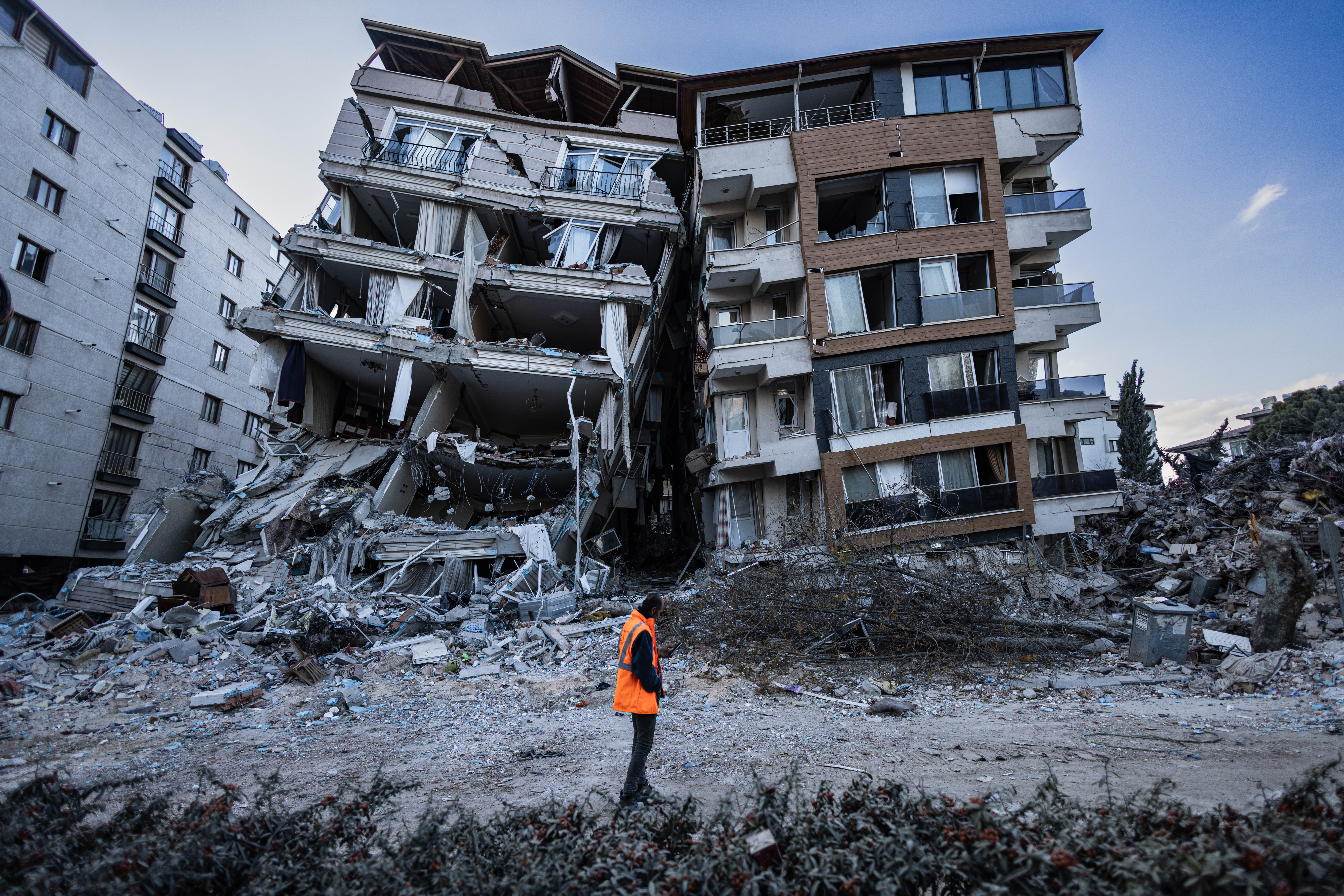 Aftermath of the earthquakes in Turkey