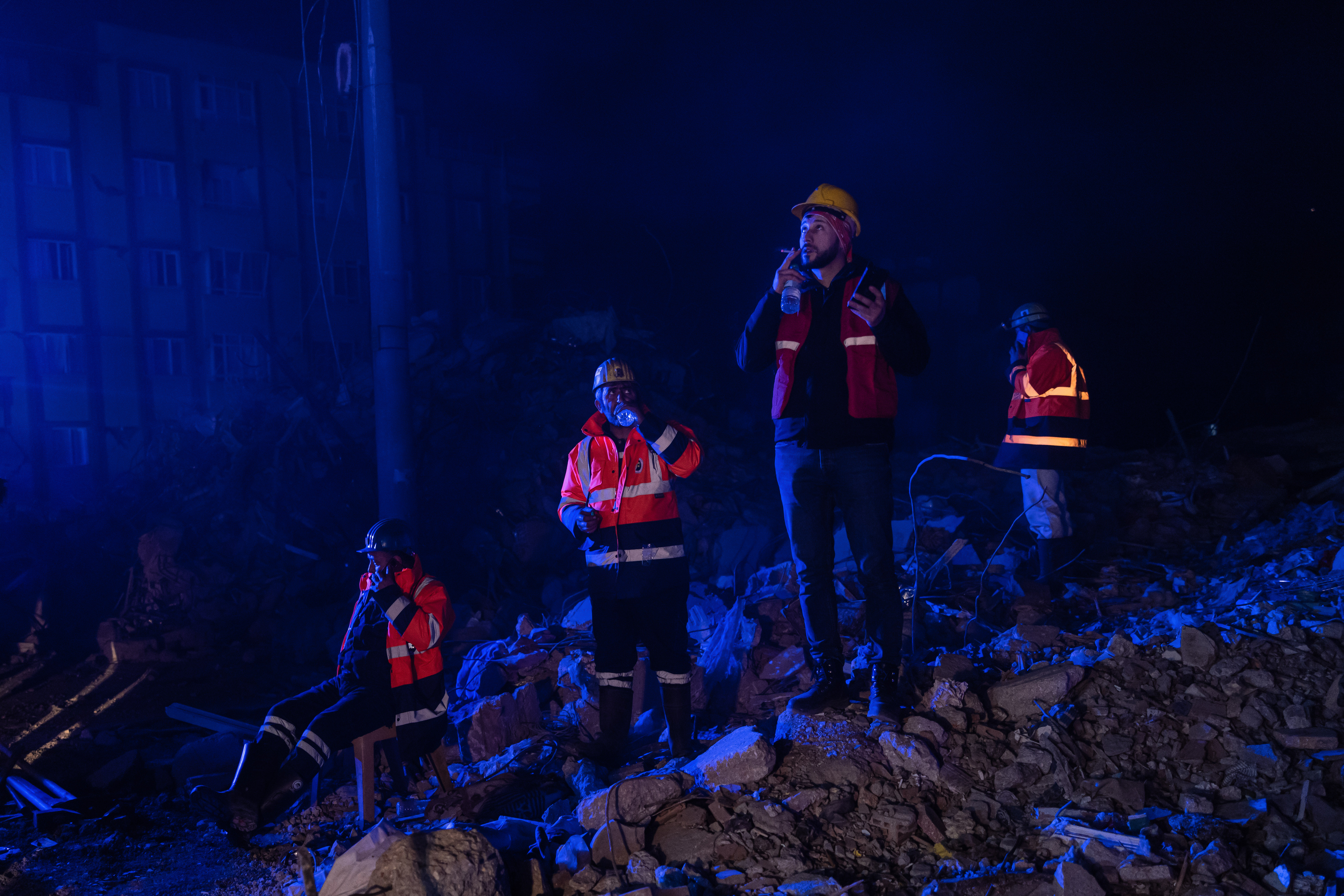 New quake hits battered Turkey, Syria