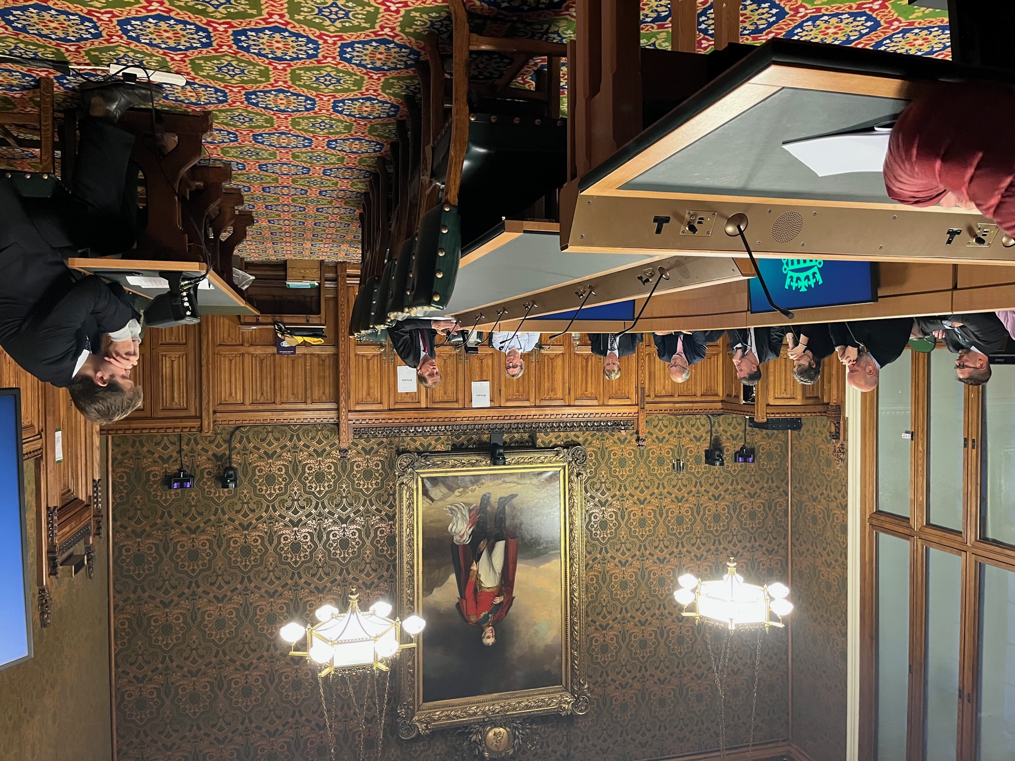MP's sit in Britain's parliament