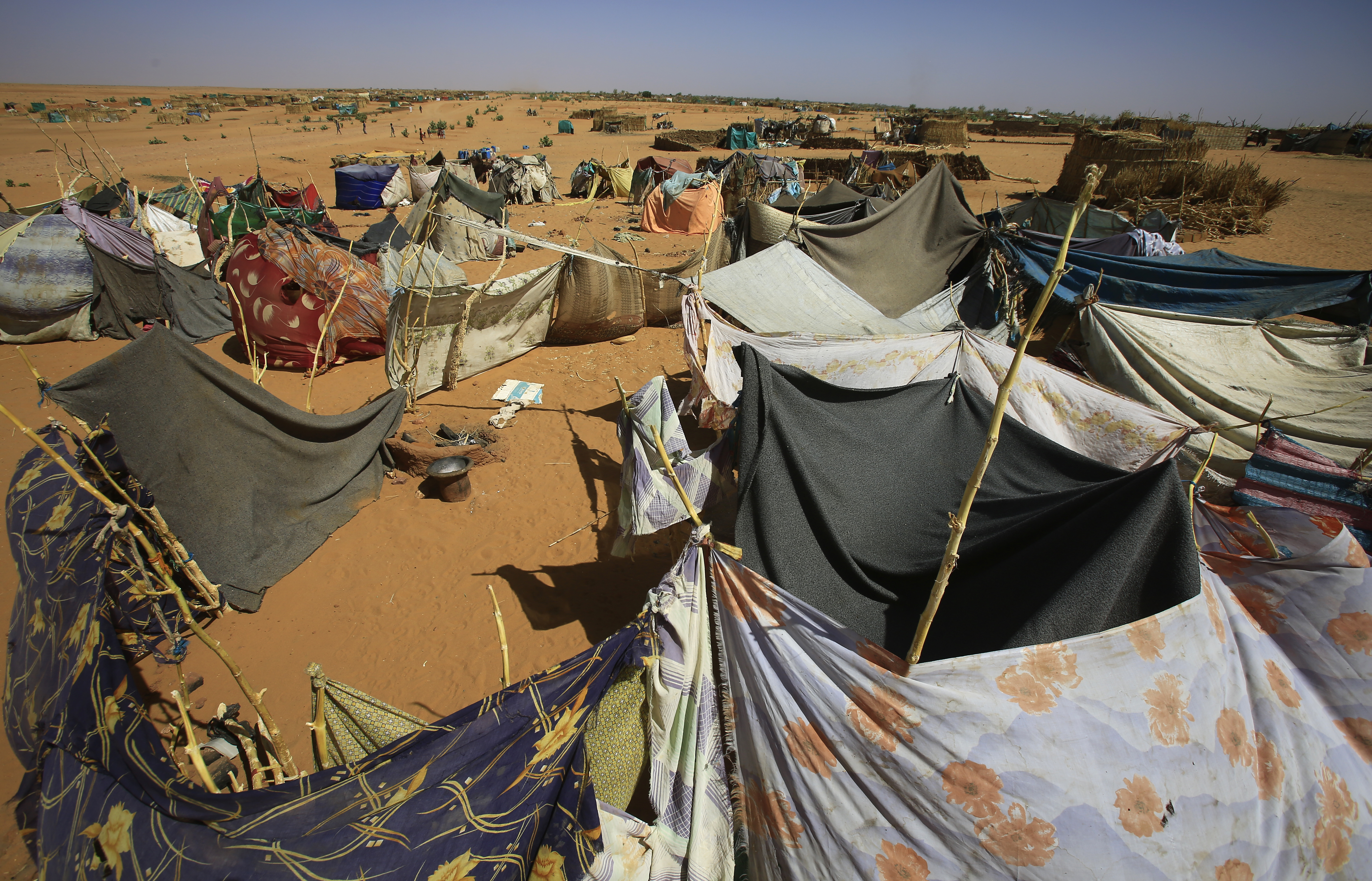 At least half a million people remain in displacement camps in Darfur