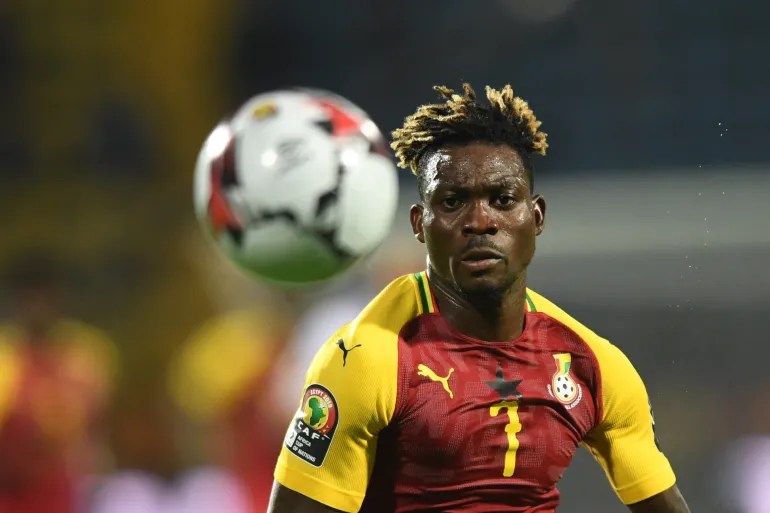 Ghana international Atsu was found in Turkey's Hatay province