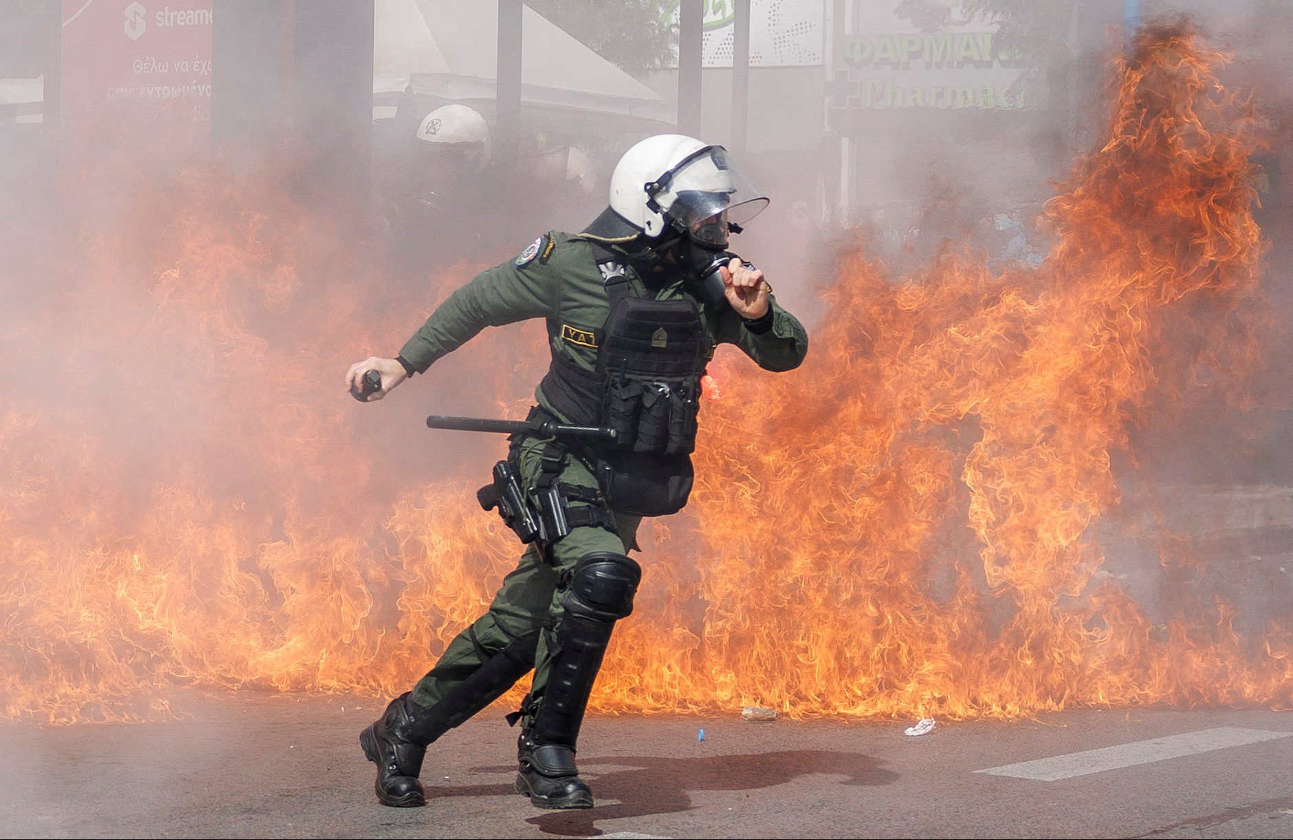 Greece protest
