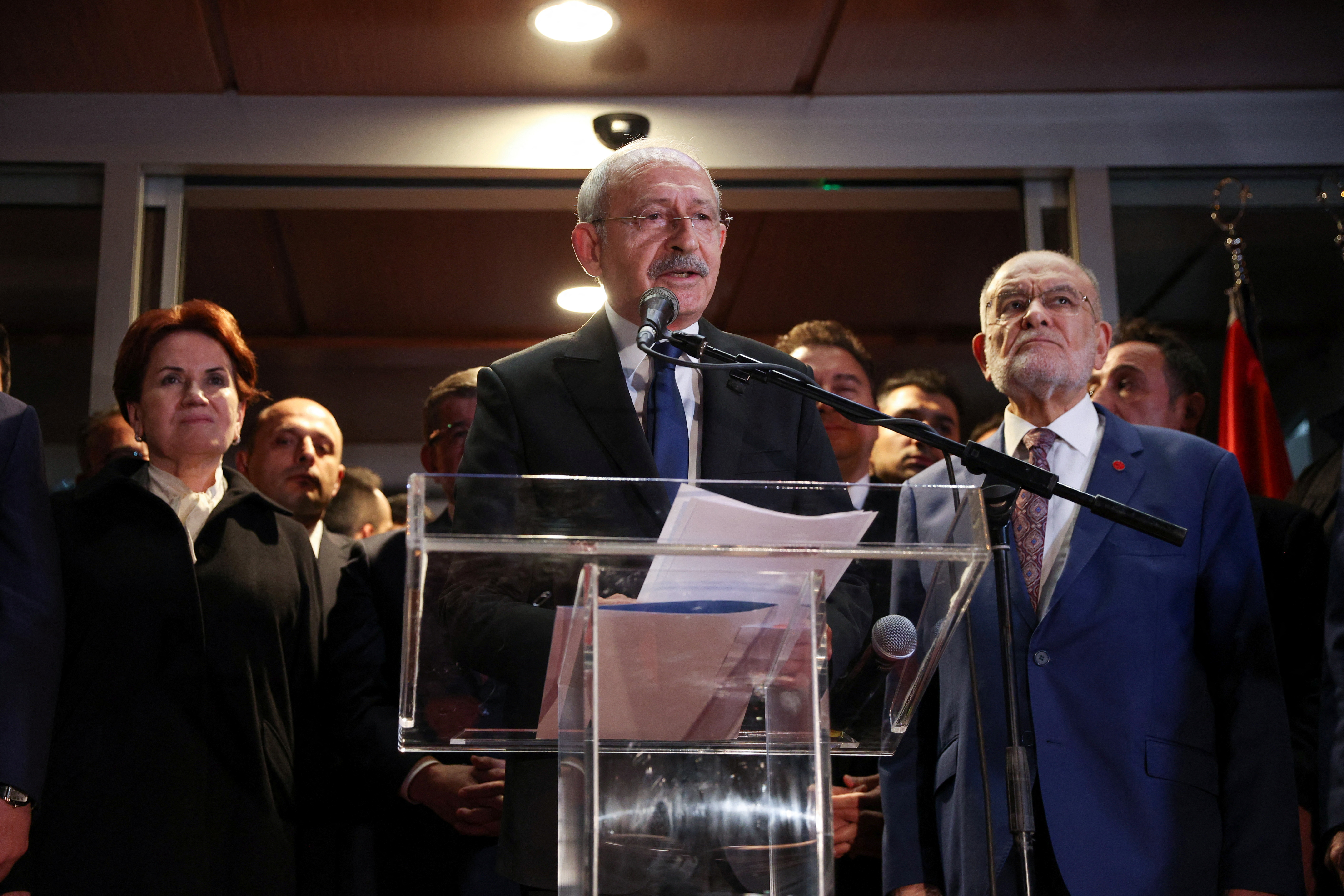Kilicdaroglu heads the country’s second-biggest party, the CHP