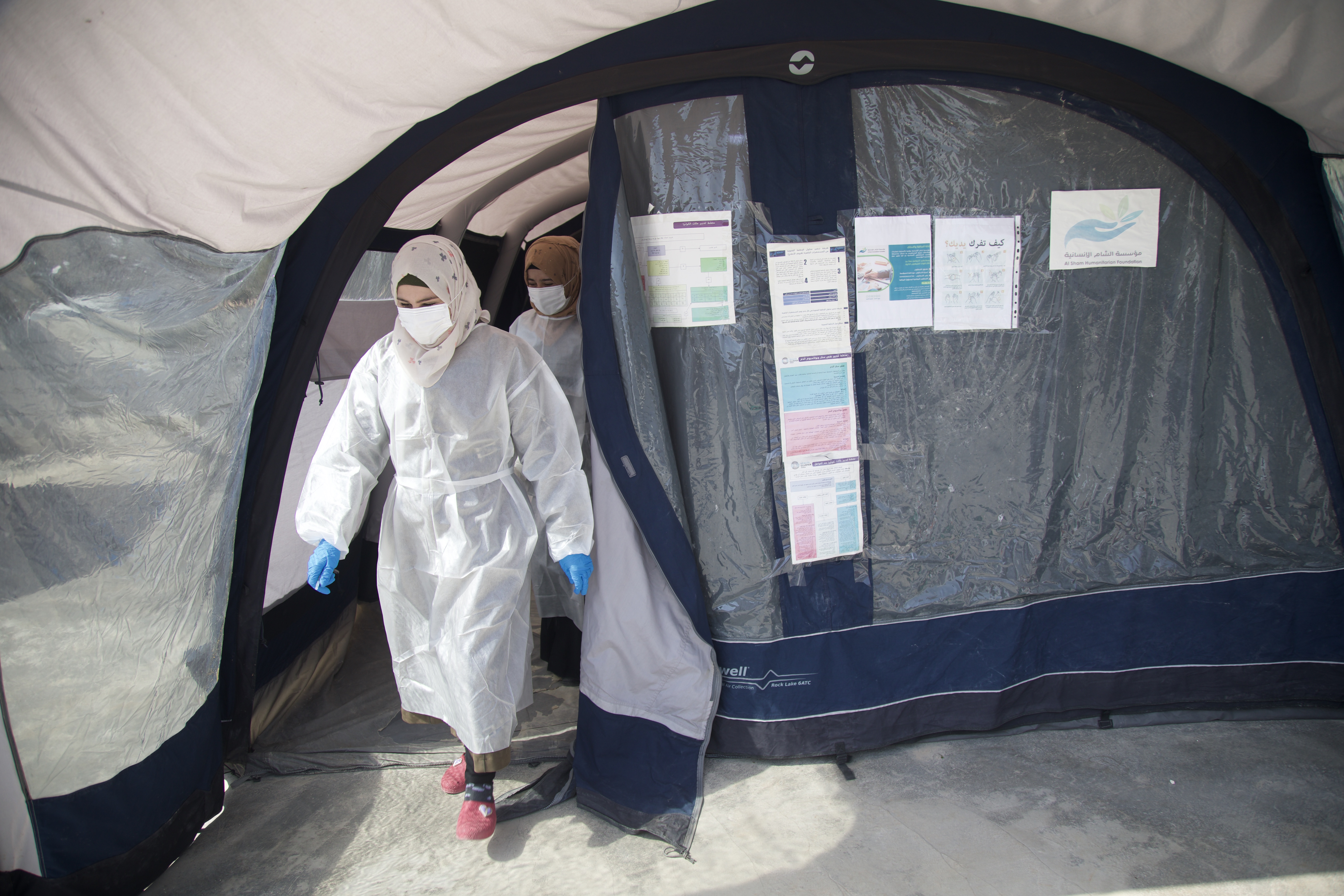 Residents describe conditions at shelters and camp as very difficult, with necessities including basic hygiene and access to clean water and sanitary toilets as lacking