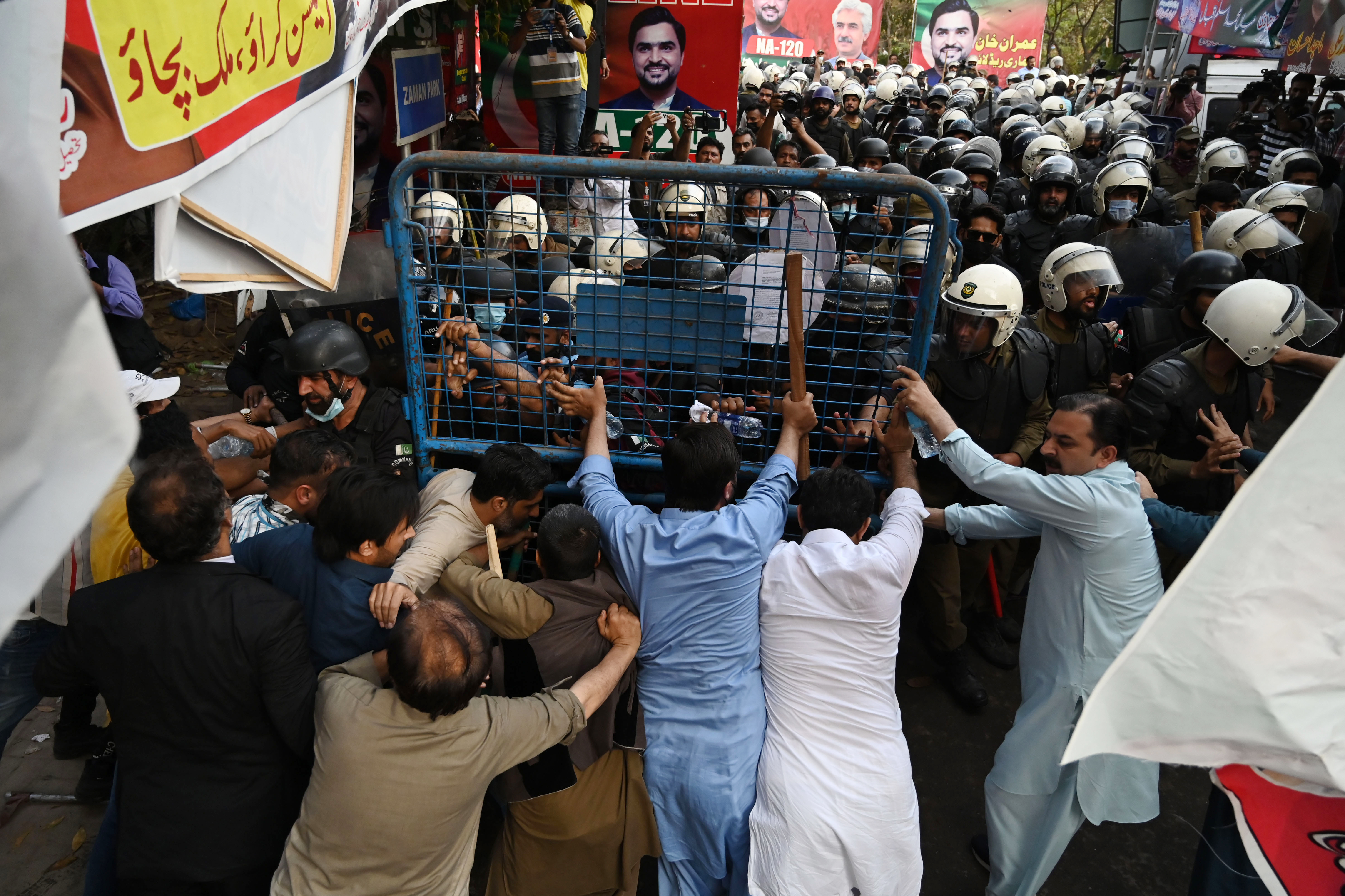 Imran Khan police