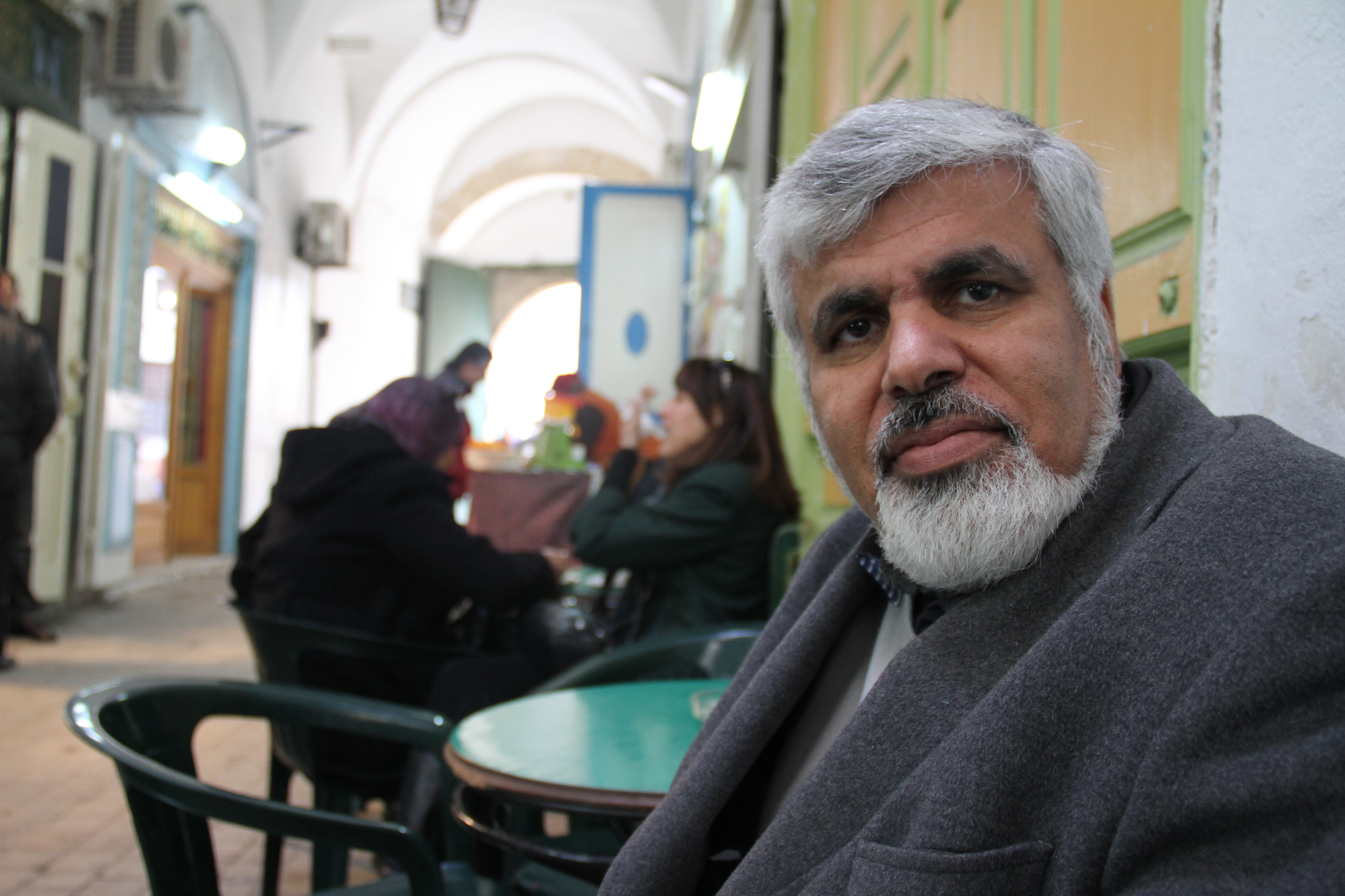 Said Ferjani, a high-ranking member of the Ennahdha Party, in Tunis