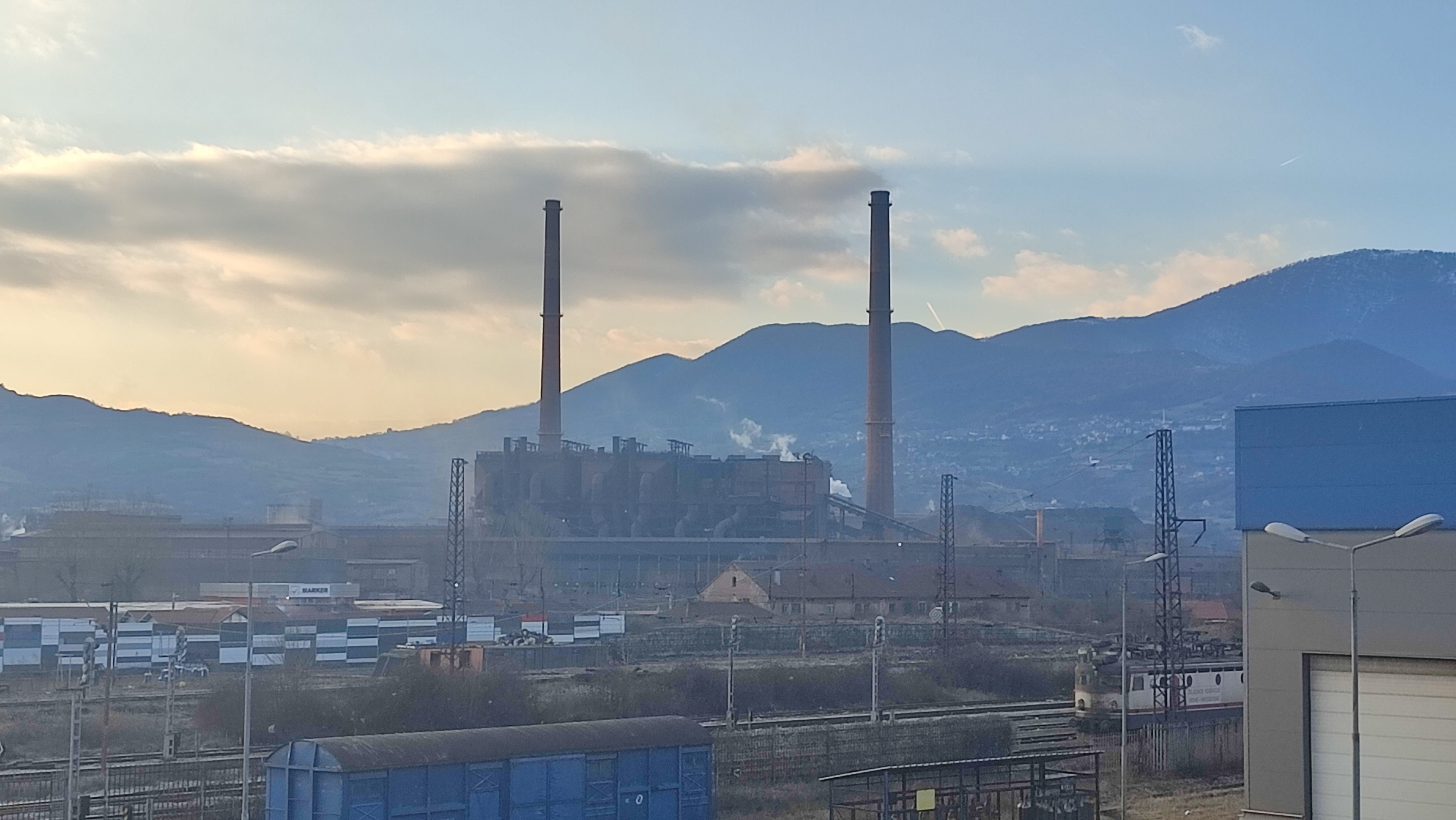 A steel factory in Bosnia