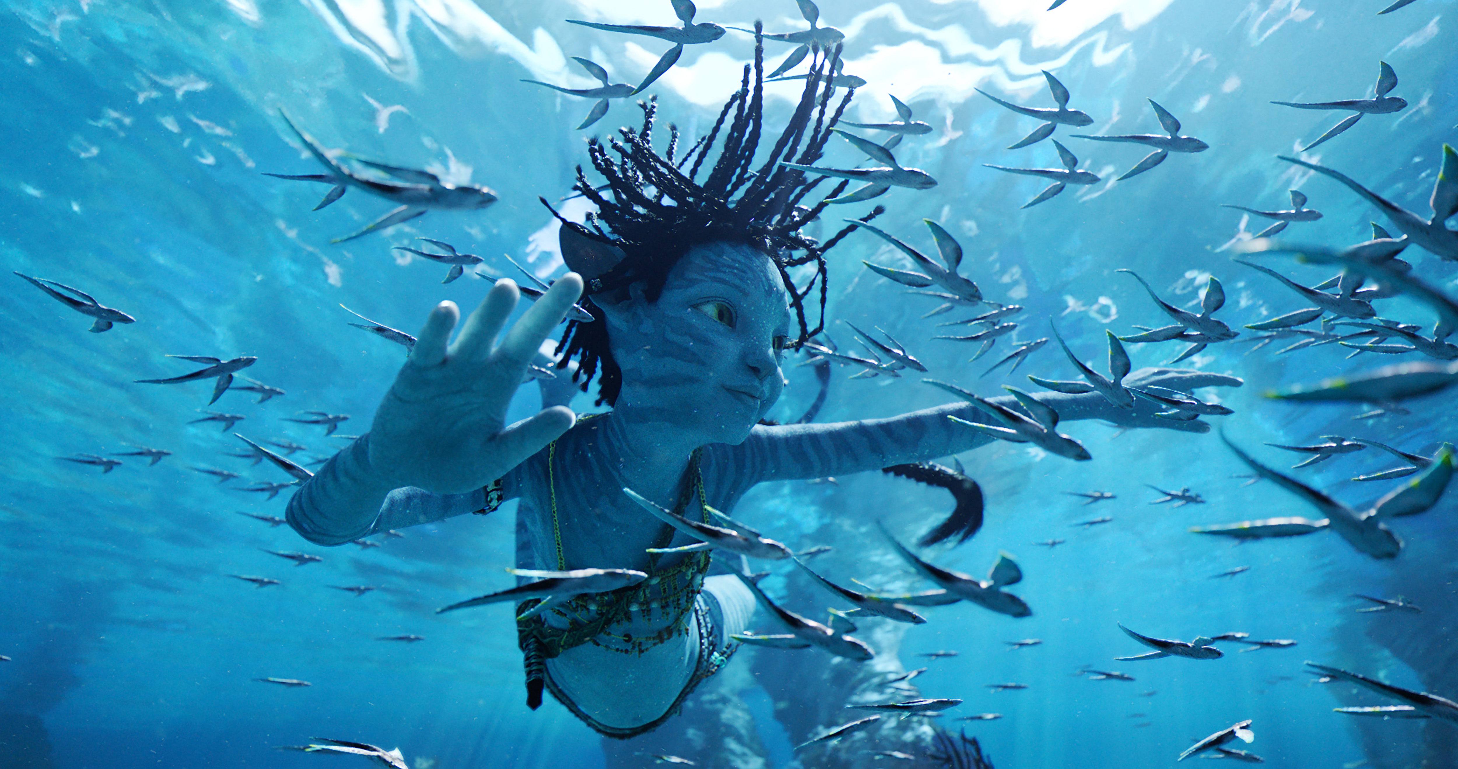Director James Cameron used underwater motion-capture technology for his latest film