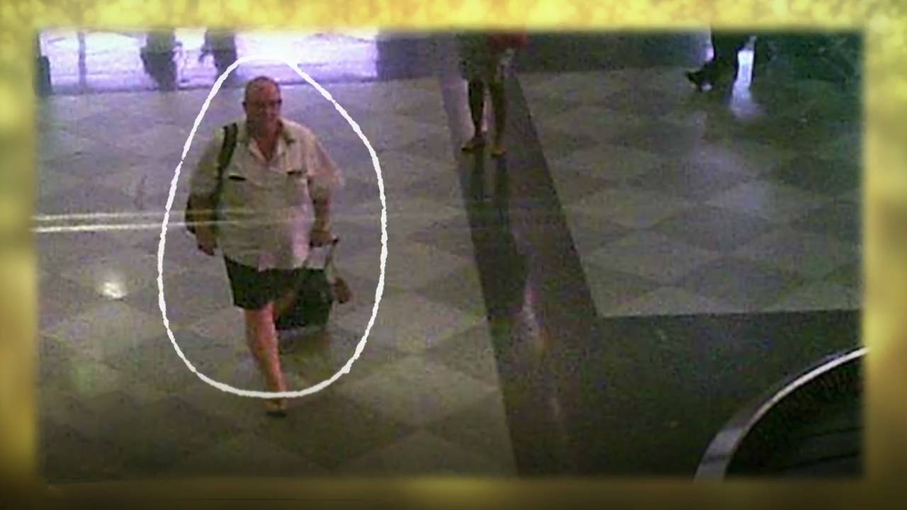 One of Simon Rudland’s smugglers caught on CCTV at Harare Airport [Al Jazeera]