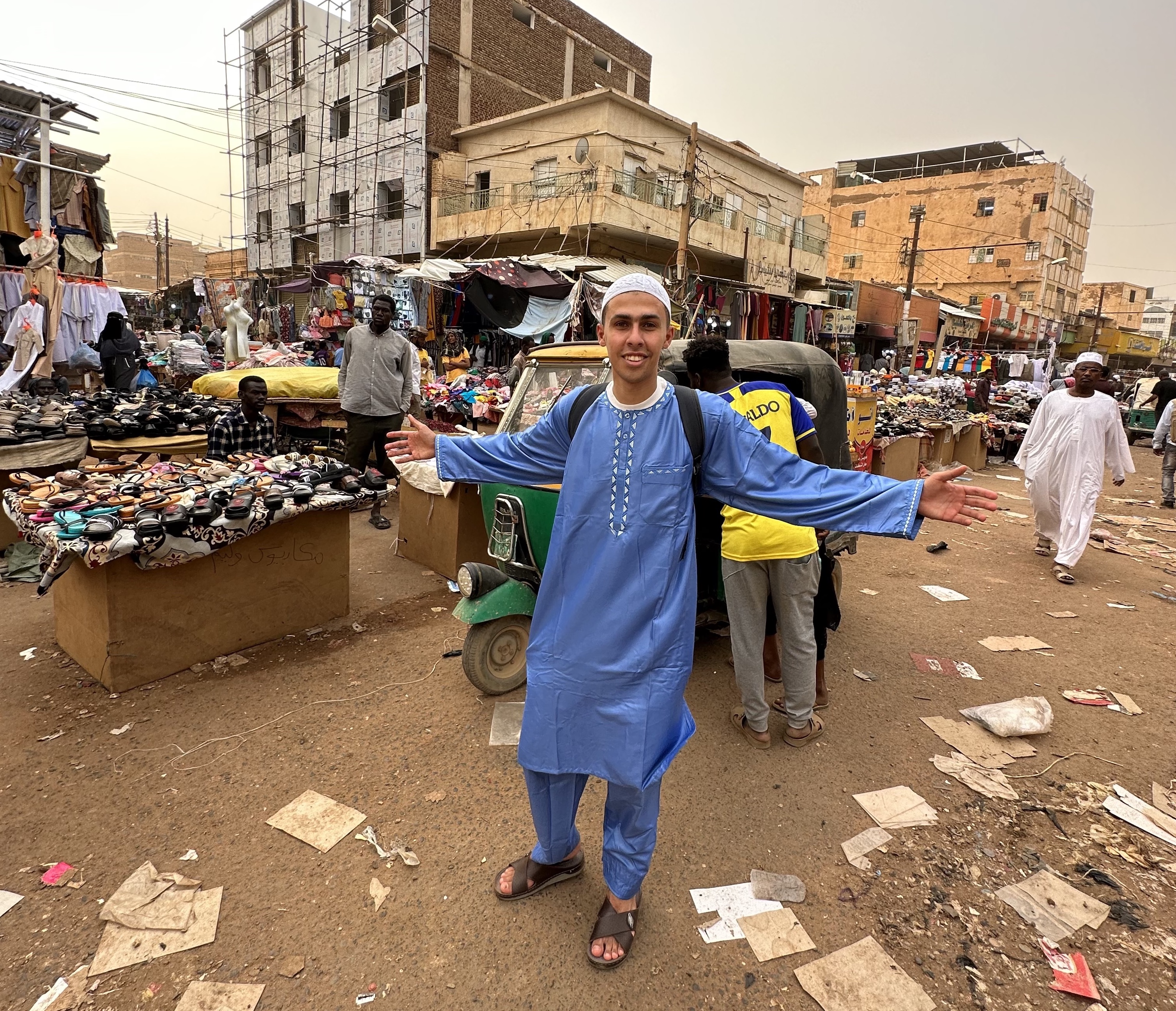 El-Badawy spent six days visiting Khartoum and its twin cities of Omdurman and Bahari before fighting broke out on April 15, 2023