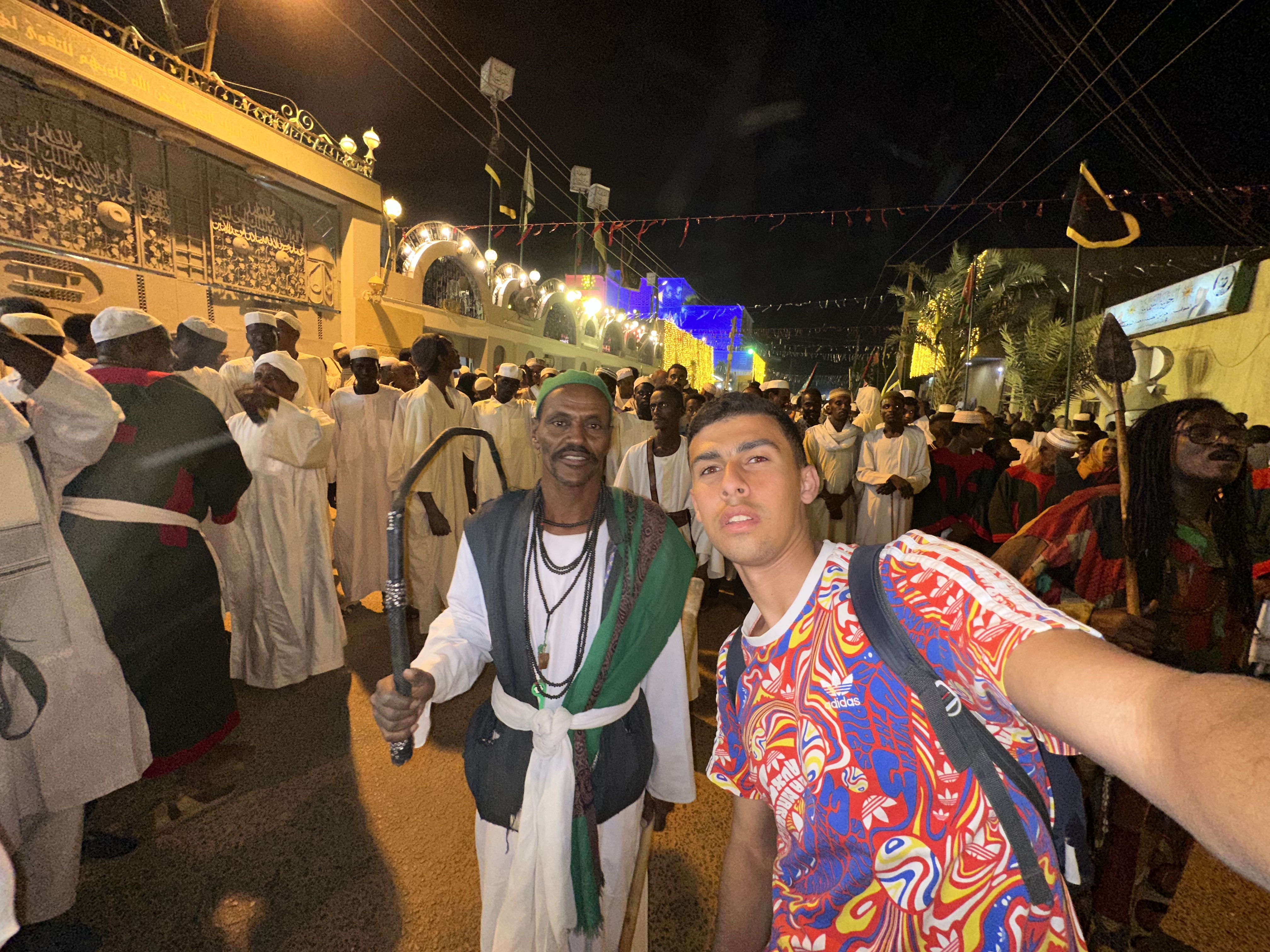 El-Badawy chose Sudan as his 60th destination