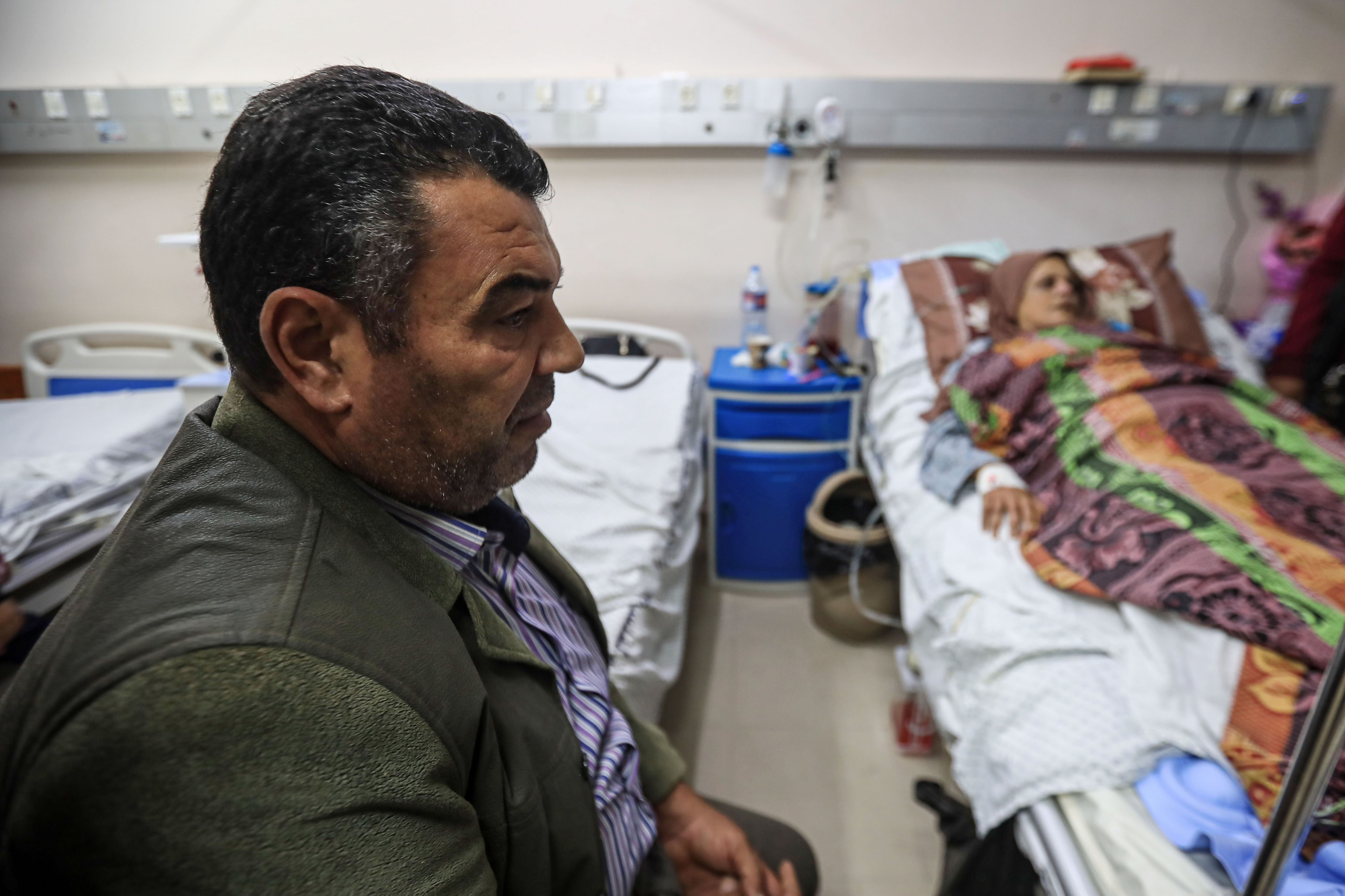 Najwa’s husband, Mazen, 50, comes to visit her