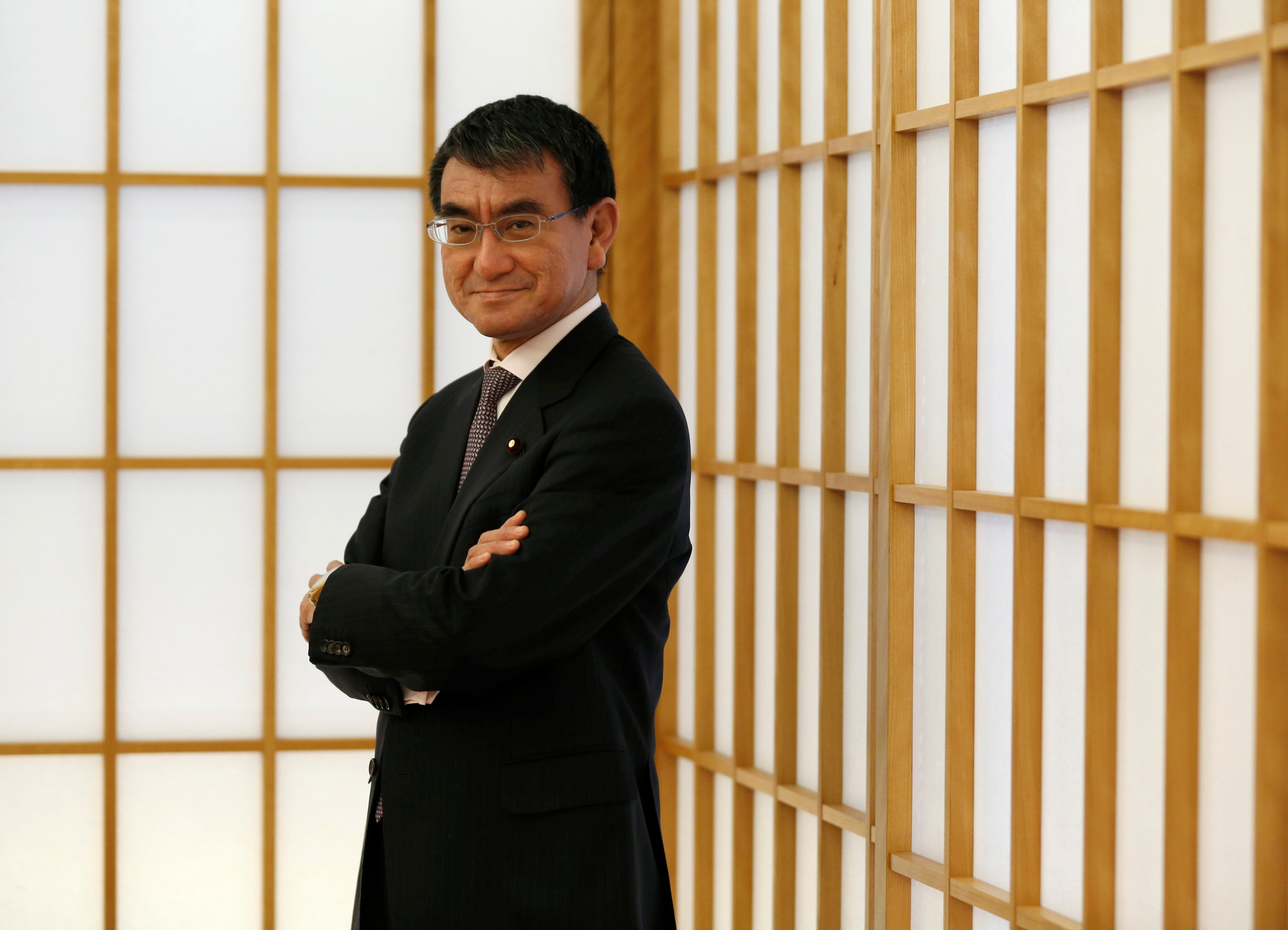 Taro Kono is responsible for leading Japan’s digital transformation