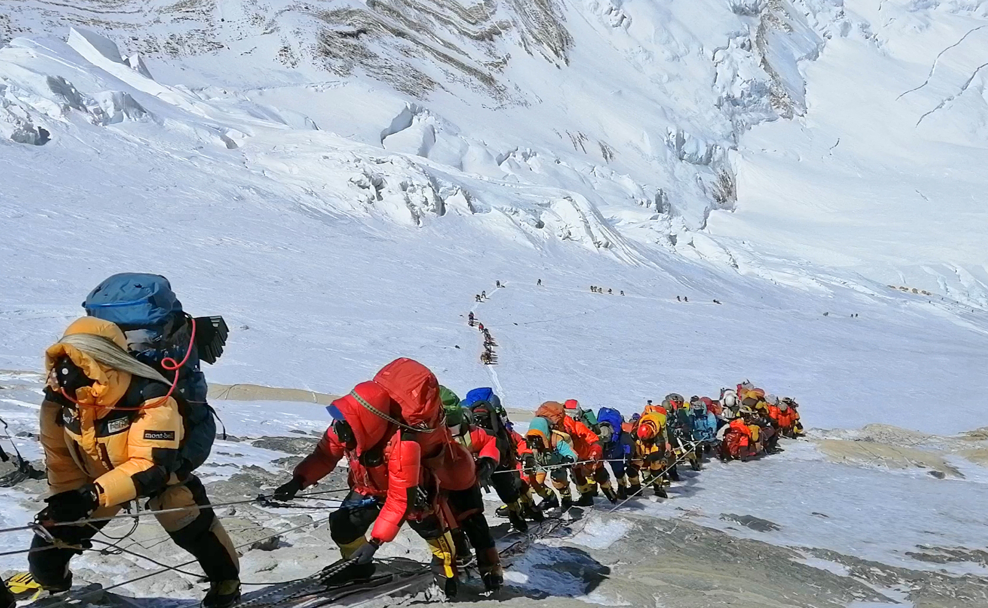 Nepal has been criticised for allowing too many climbers, many of them inexperienced, to try for Everest’s summit