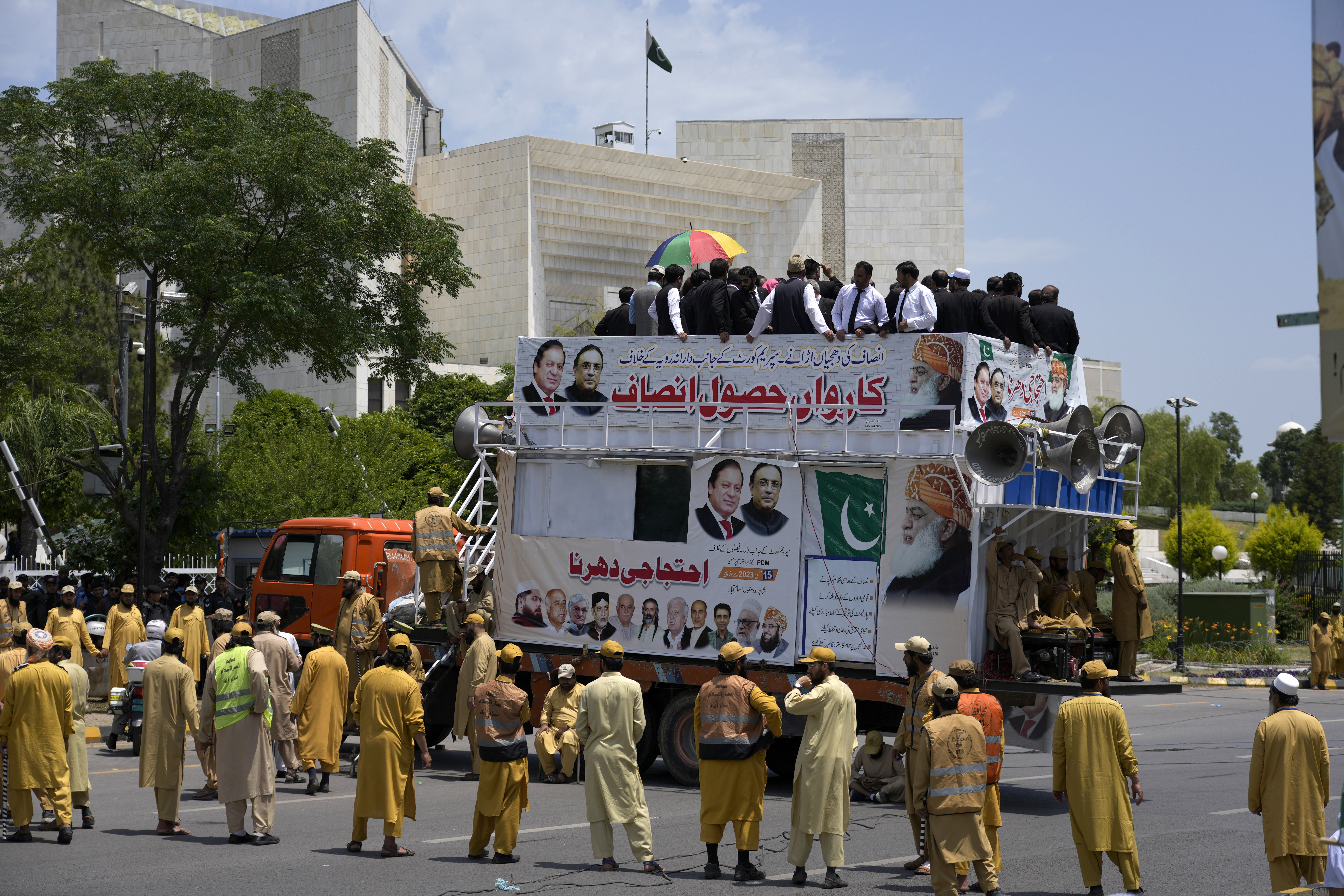 Pakistan protest
