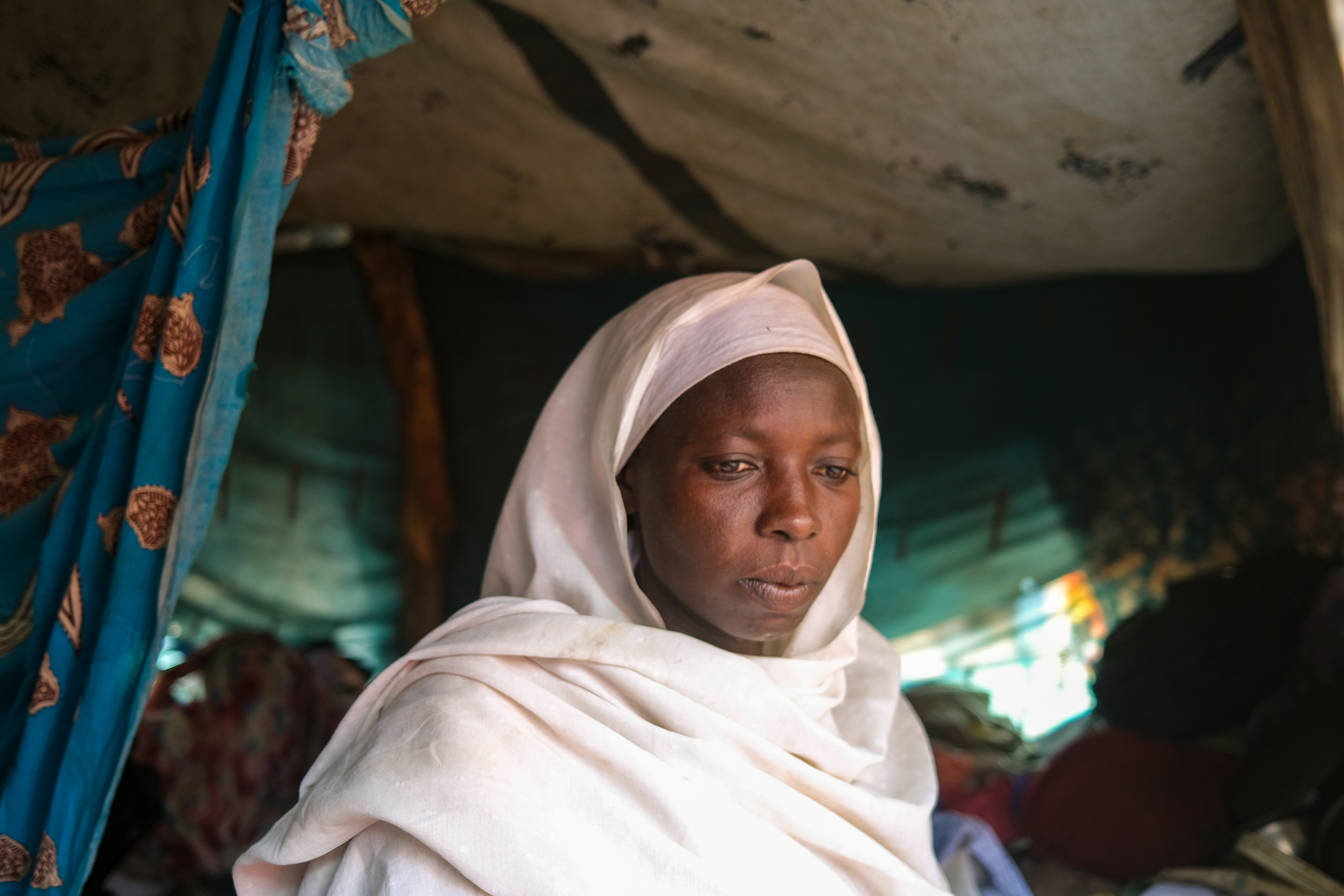 Salma Hisen Hasan had just found out that her husband had been shot dead in el-Geneina, capital of West Darfur