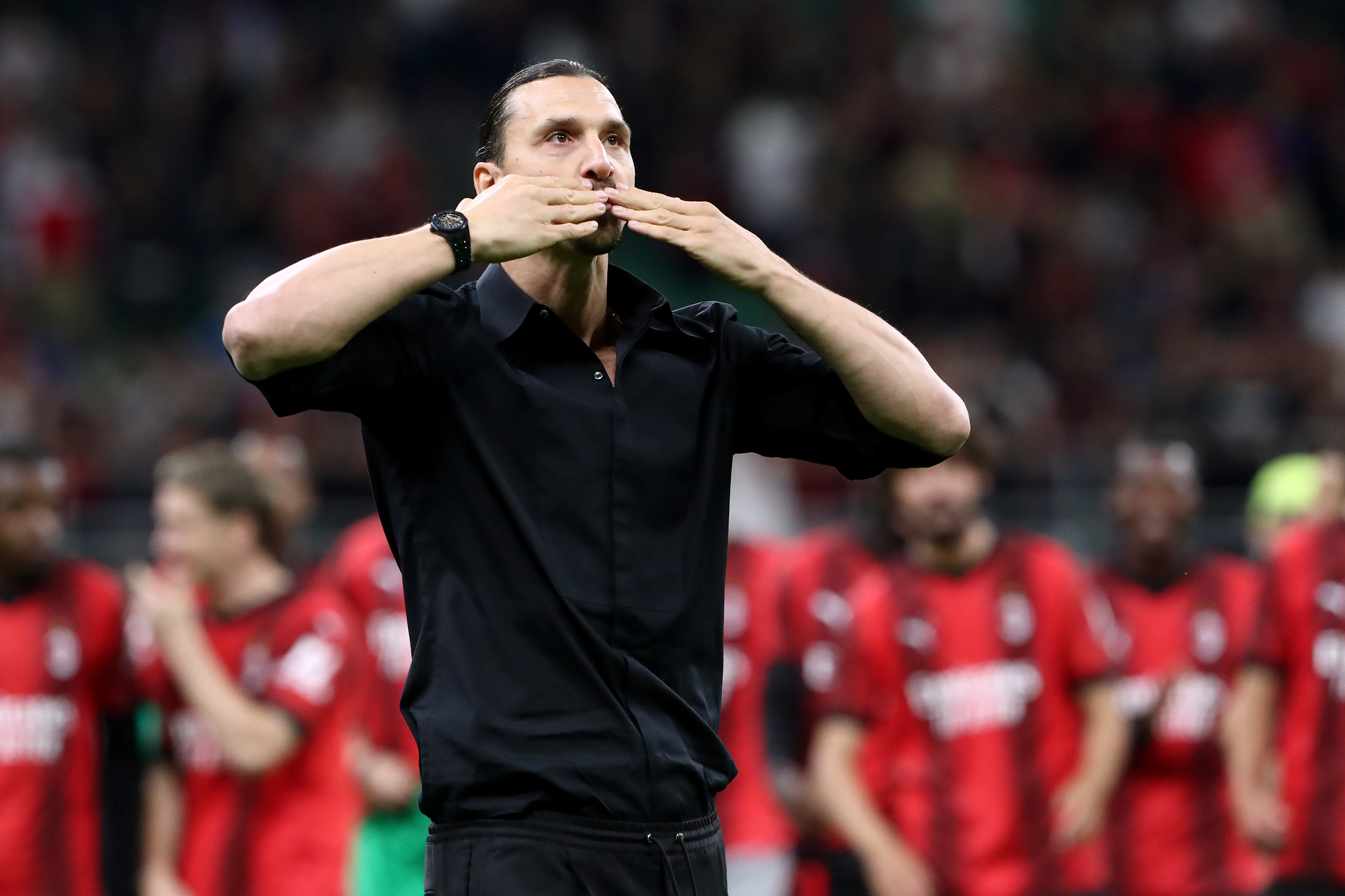 Ibrahimovic arrived in Milan for his second spell with the club in early 2020