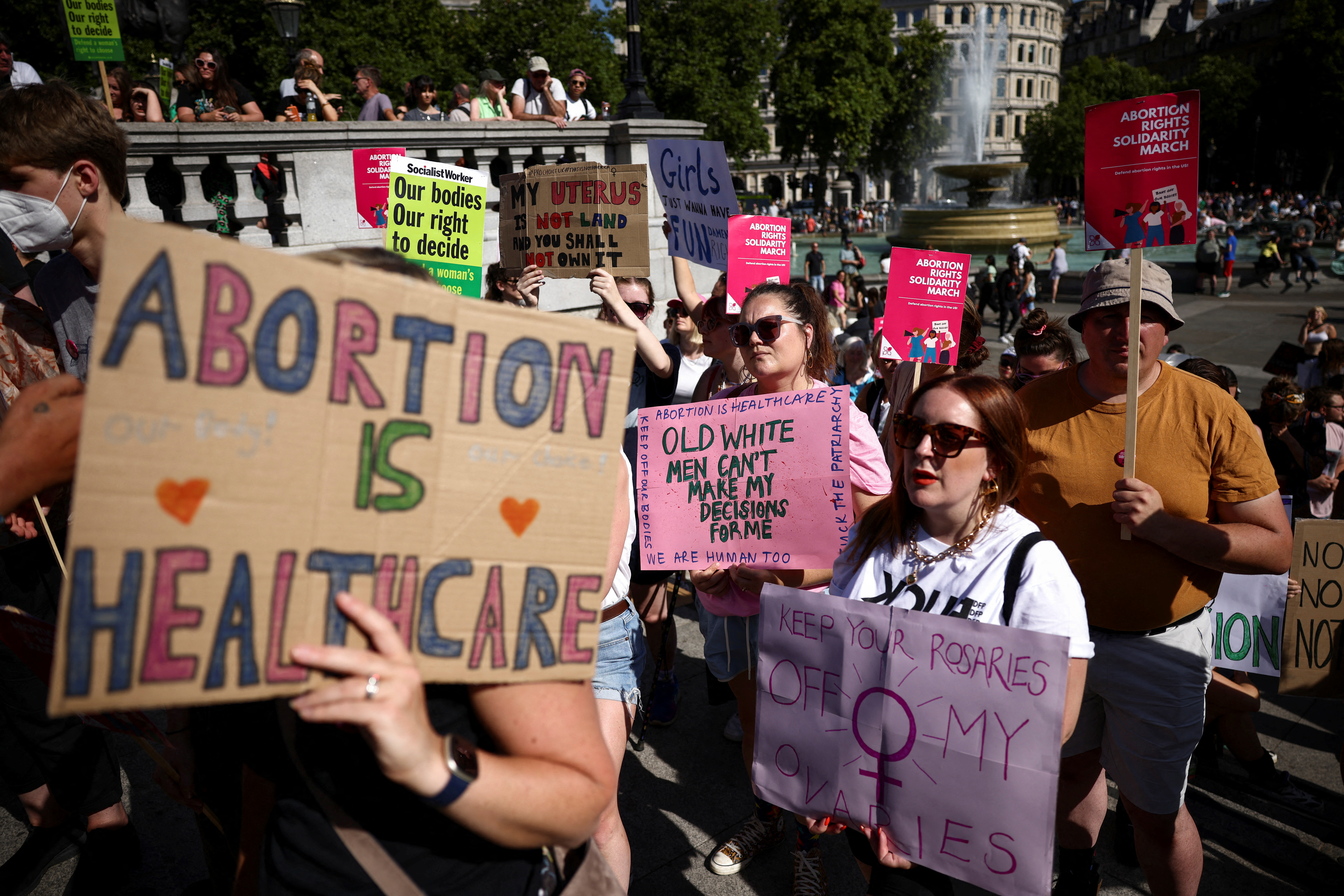 Pro-choice rally