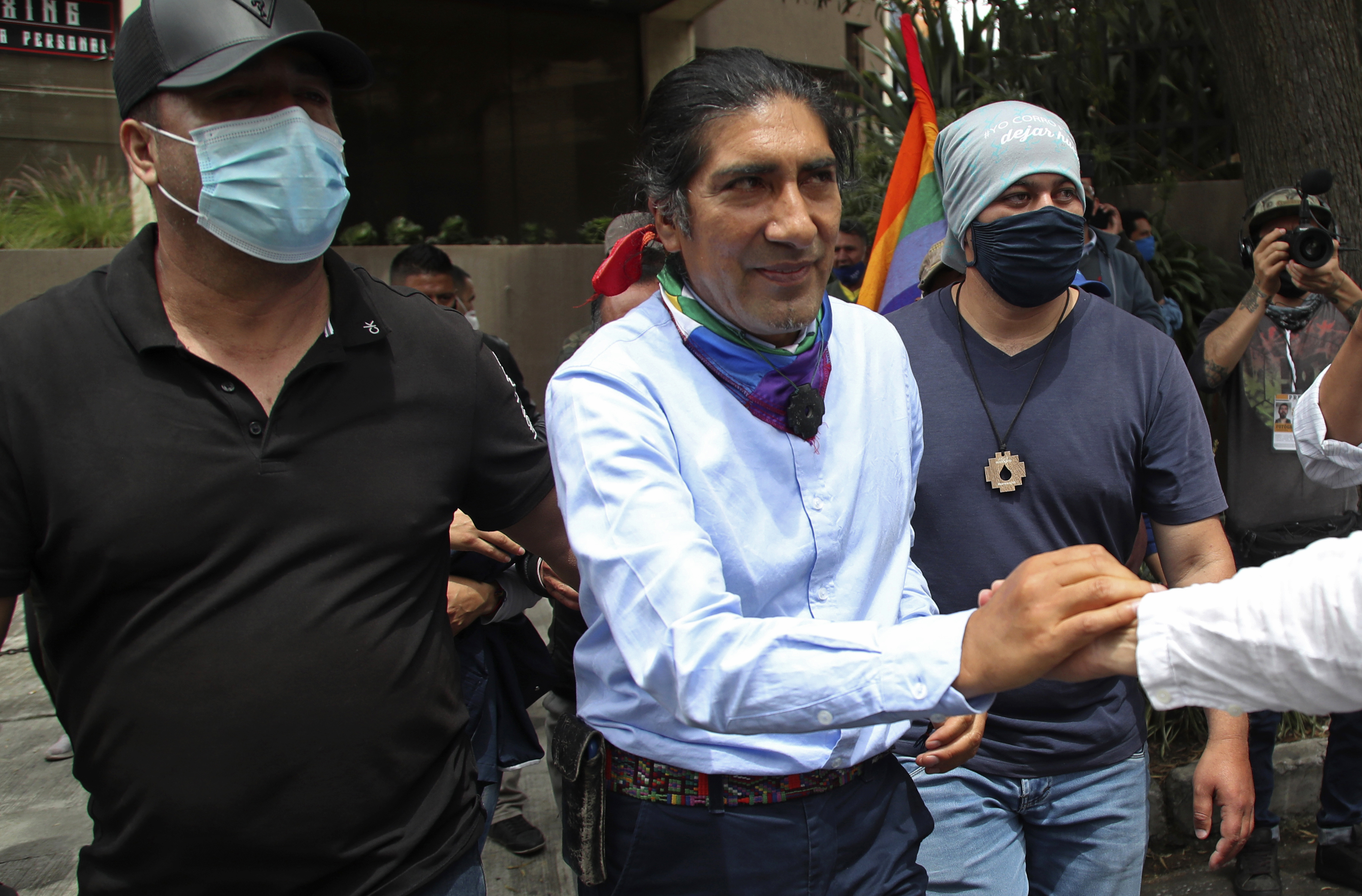 Indigenous rights and environmentalist activist Yaku Perez saw an unexpected surge in the 2021 presidential election