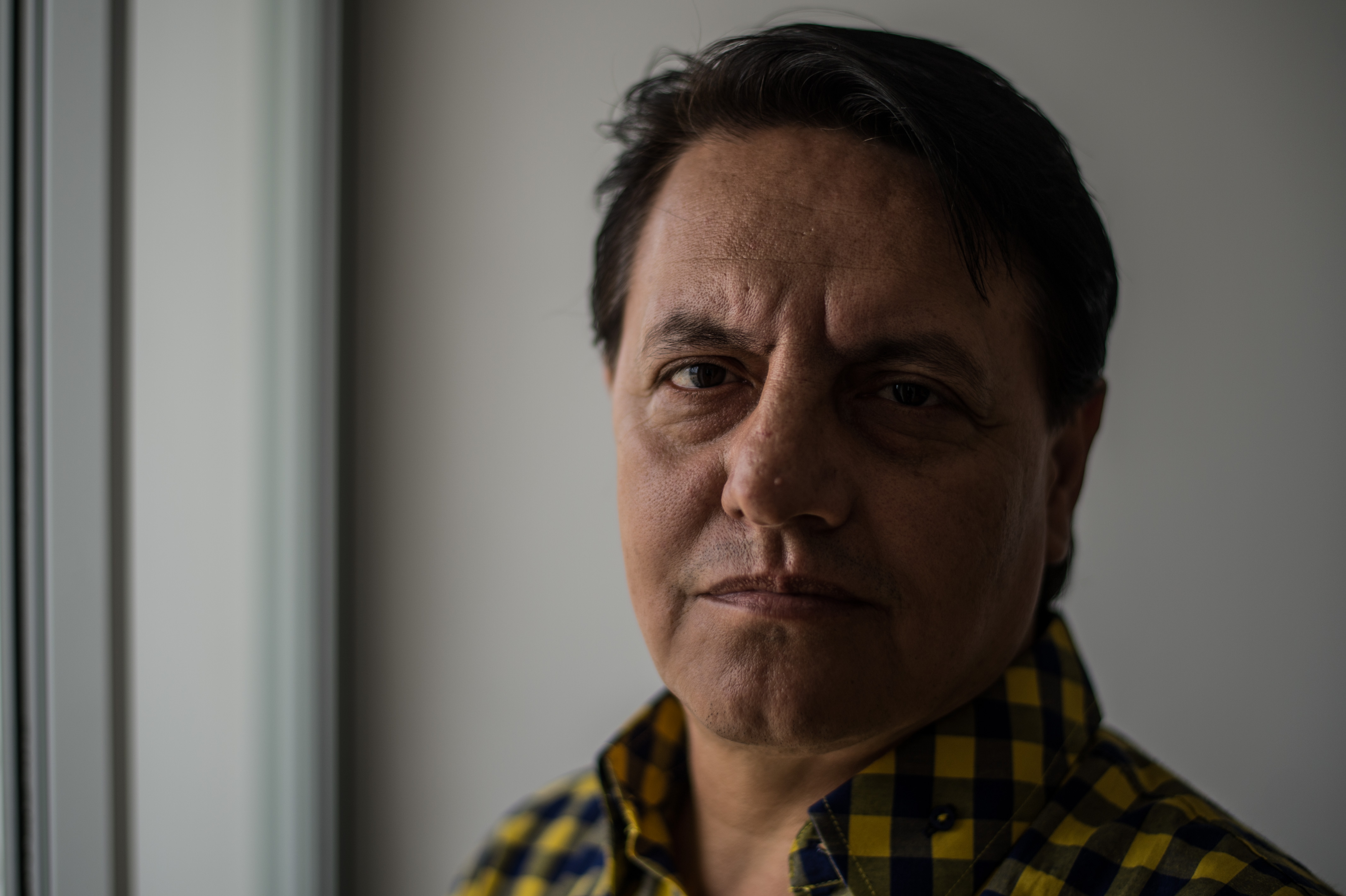 Ecuadorian journalist Fernando Villavicencio has registered to run to be Ecuador’s next president. [AFP]
