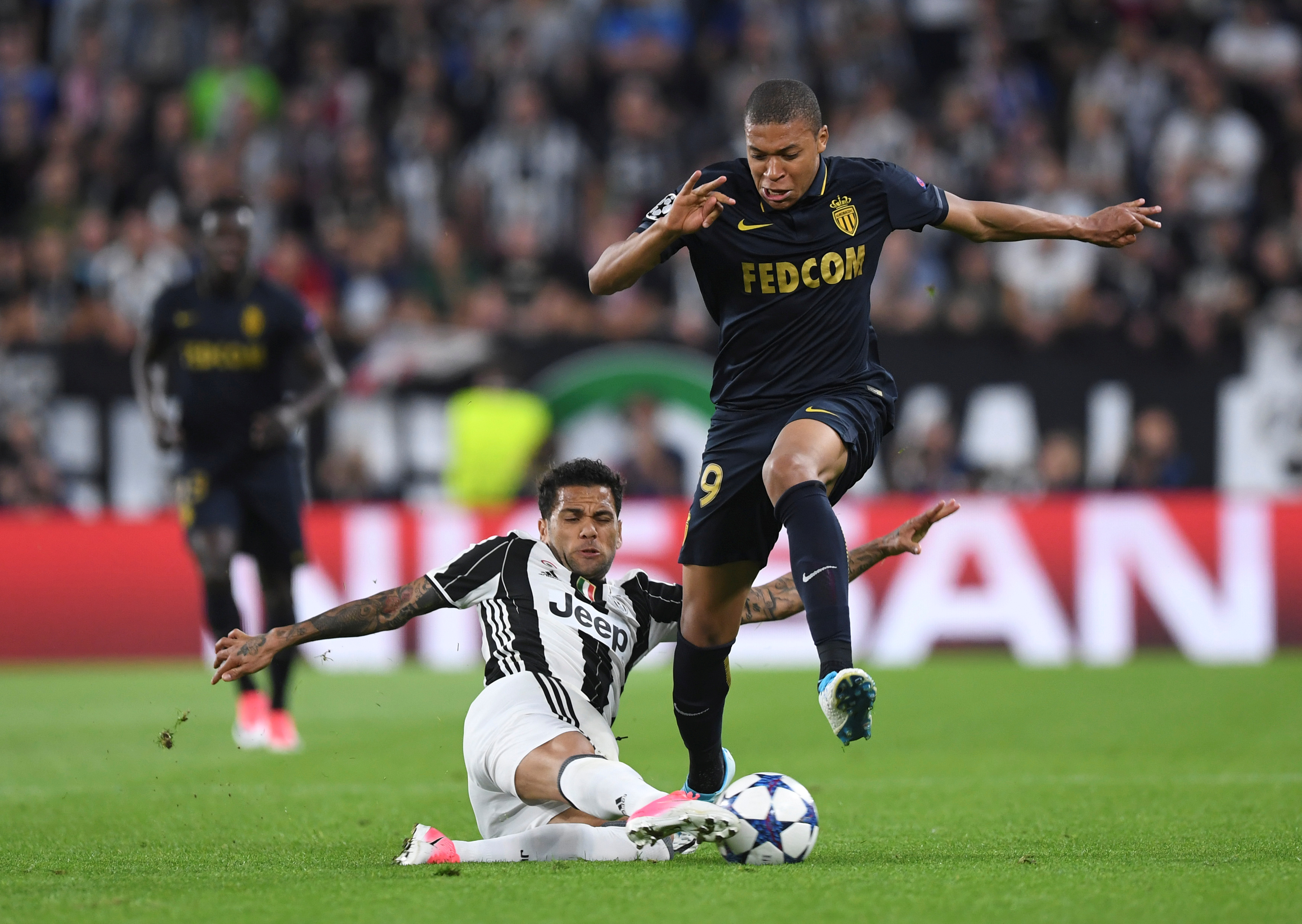 Mbappe signed with Monaco as a 17-year-old