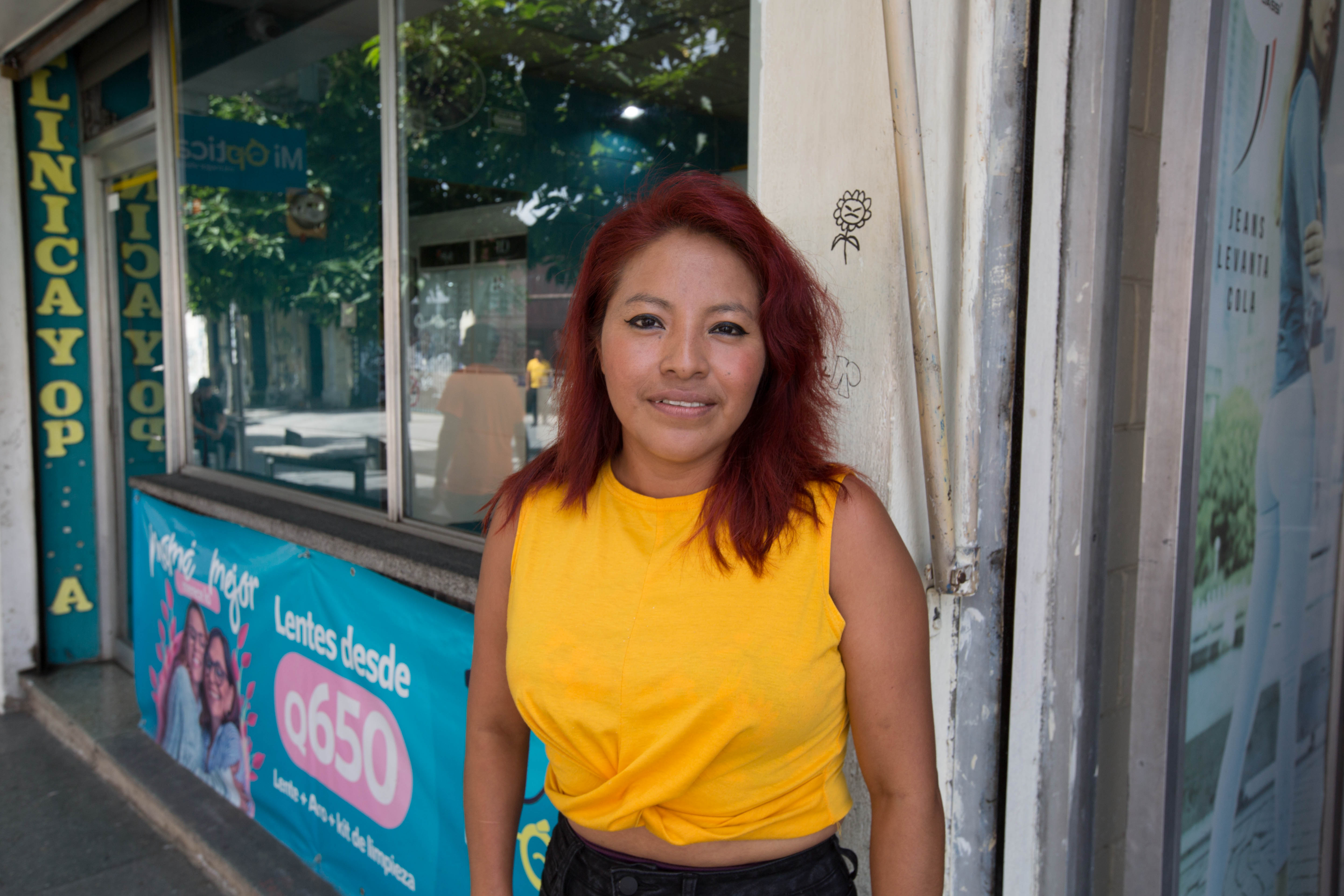 Irma Ixcaya, a 35-year-old student from San Pablo la Laguna, fears the investigation into the Seed Movement will sow confusion