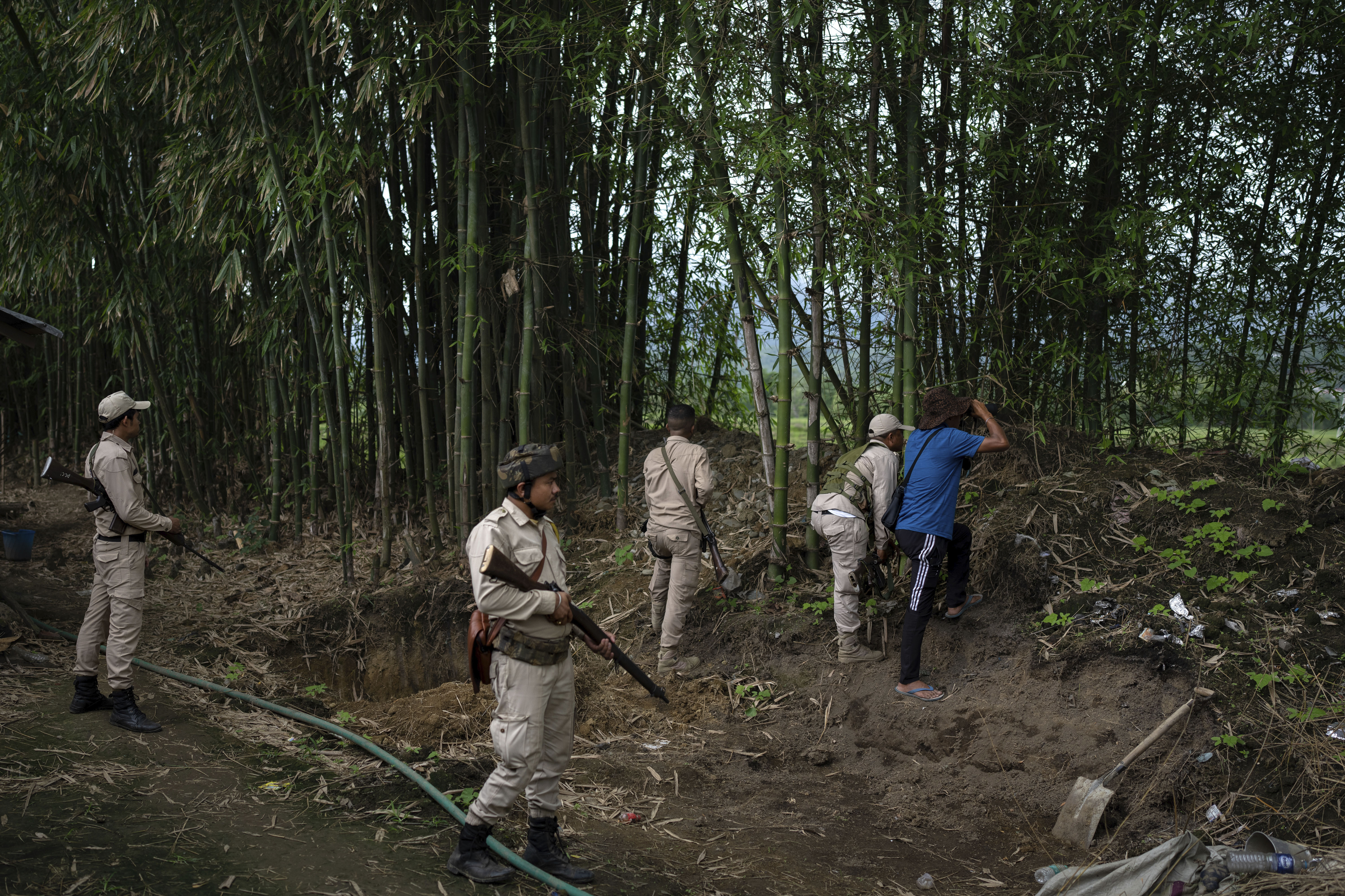 Armed mobs rampage through villages and push remote Indian region to the brink of civil war