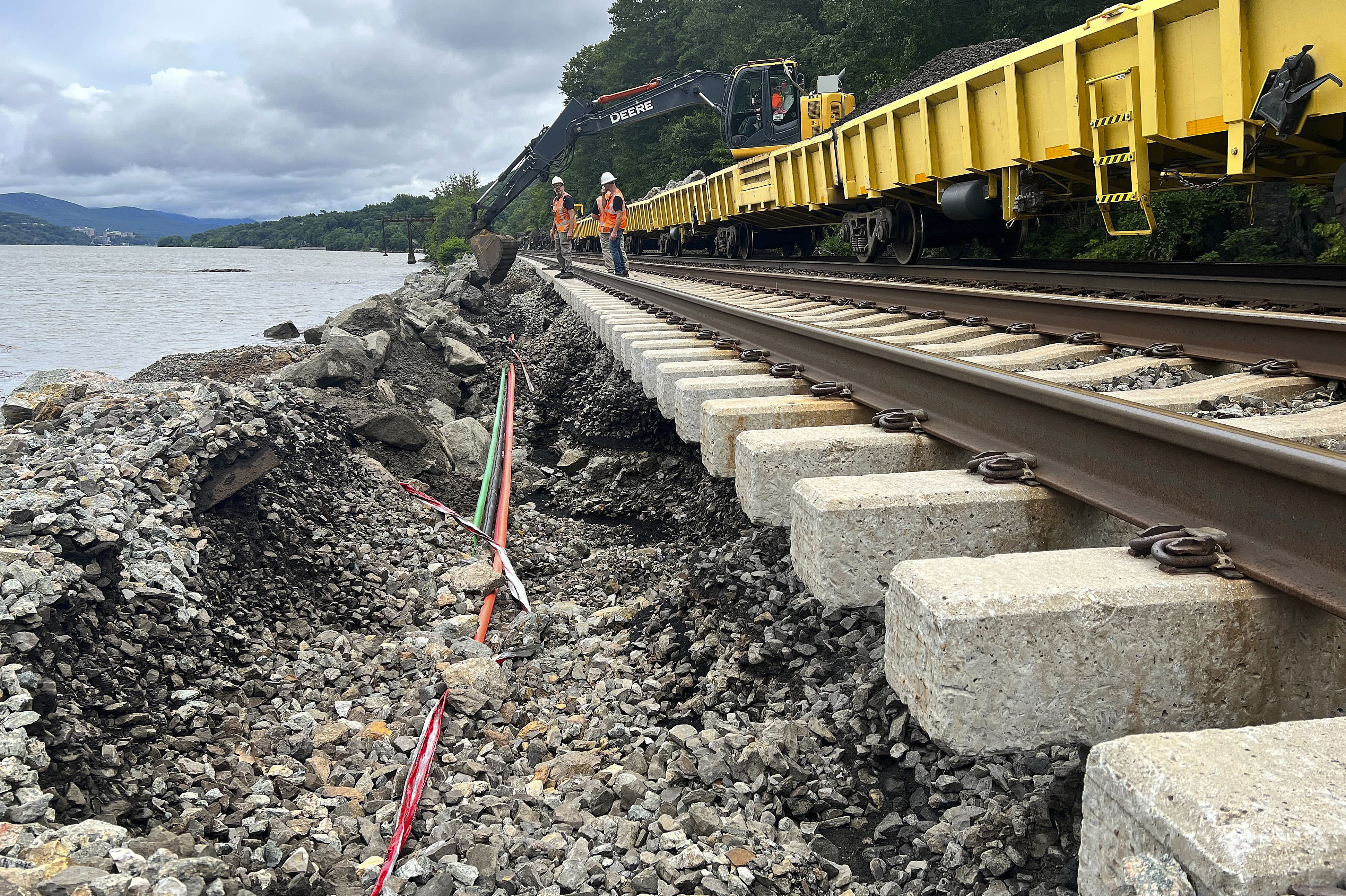 Rain moving out after flooding hits Vermont hard and other parts of the Northeast are saturated