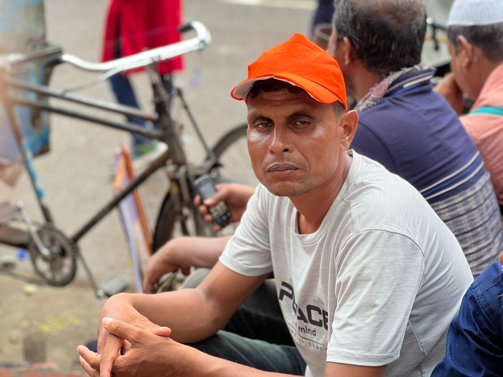 BNP supporter Uzzal Ahmed said he witnessed police detaining BNP activists on Friday