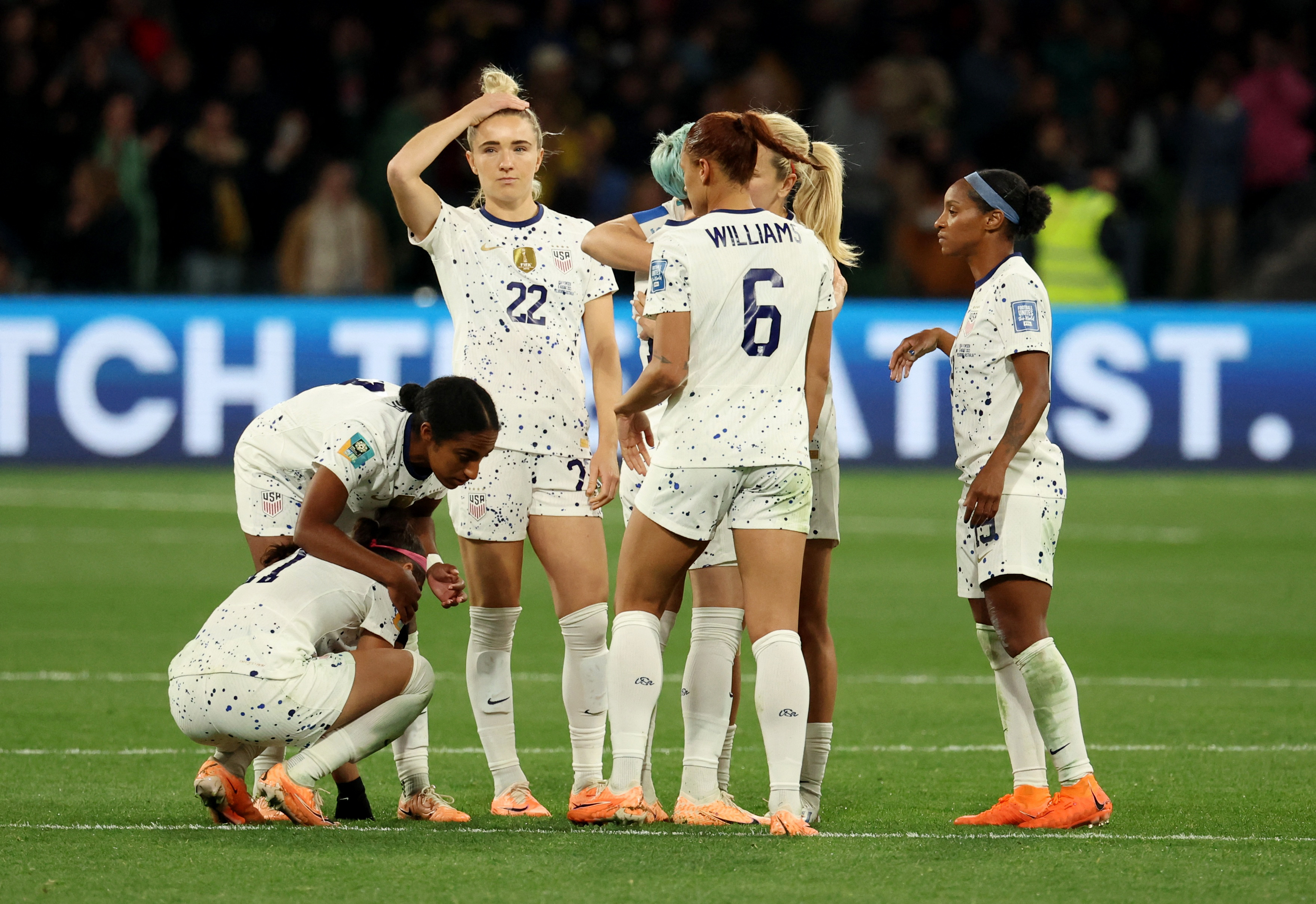 The US women’s football team, who have won the World Cup a record four times, were knocked out in the round of 16 at the 2023 World Cup, their worst-ever finish at a major tournament