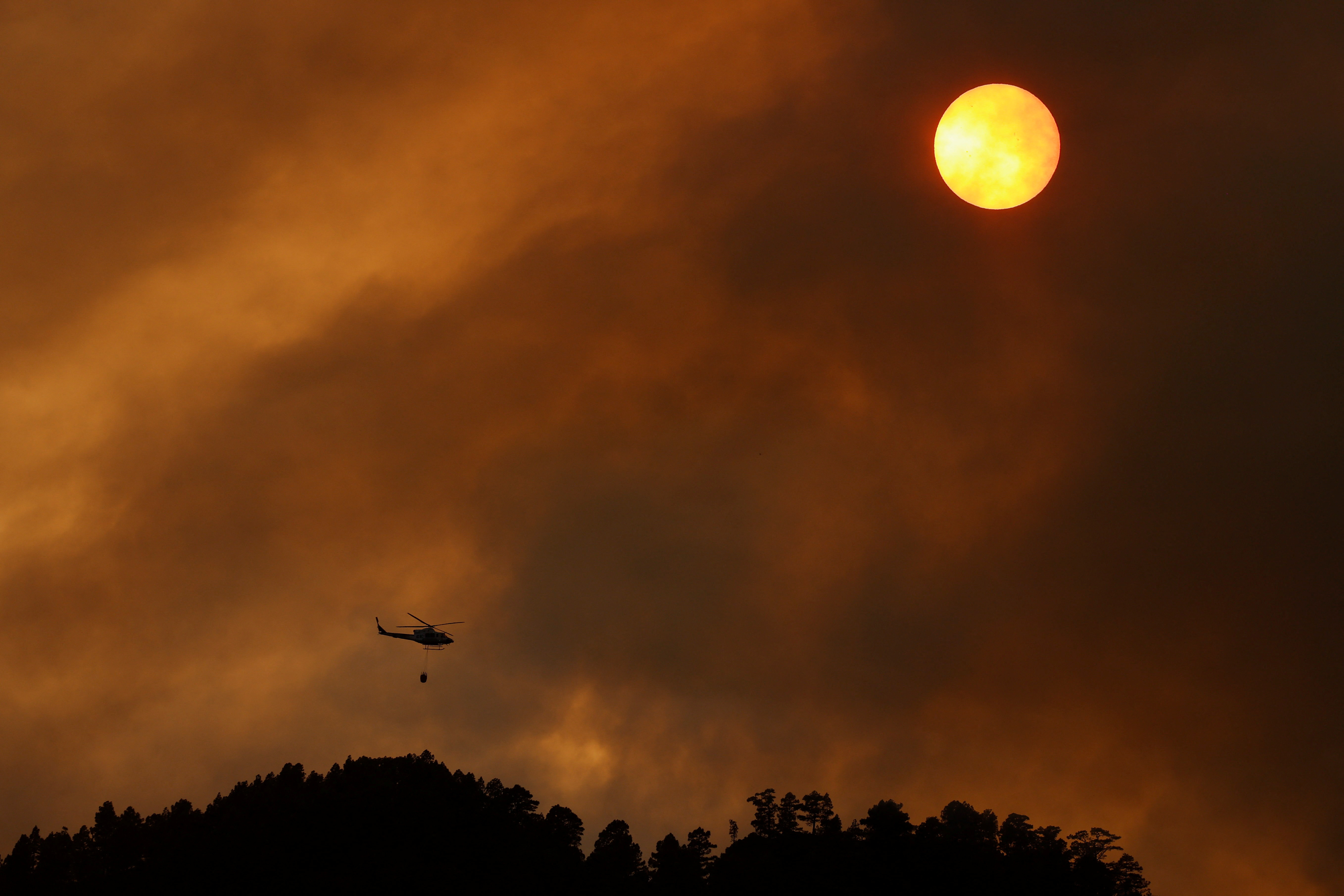 Tenerife wildfire