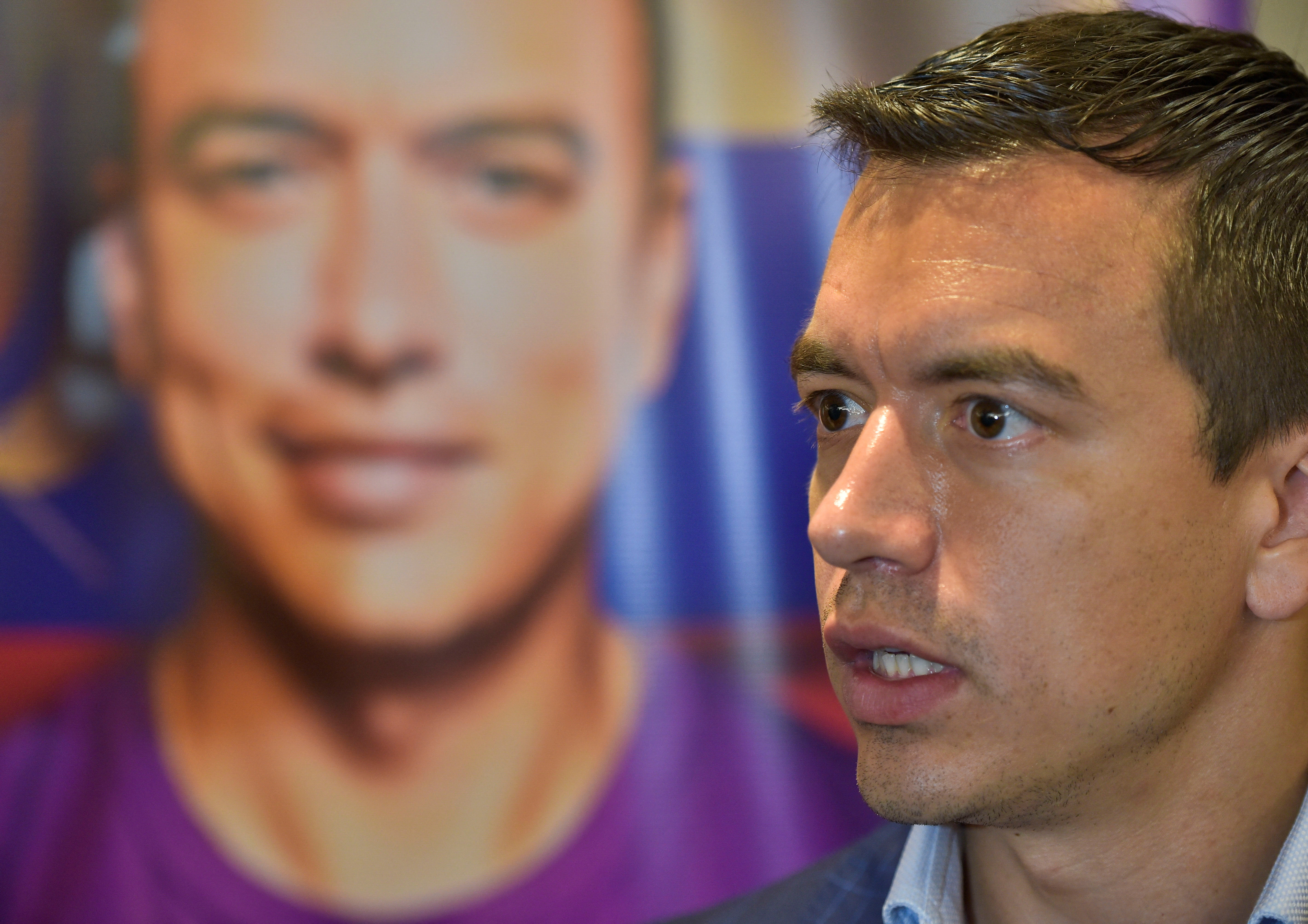 Ecuador presidential candidate Daniel Noboa