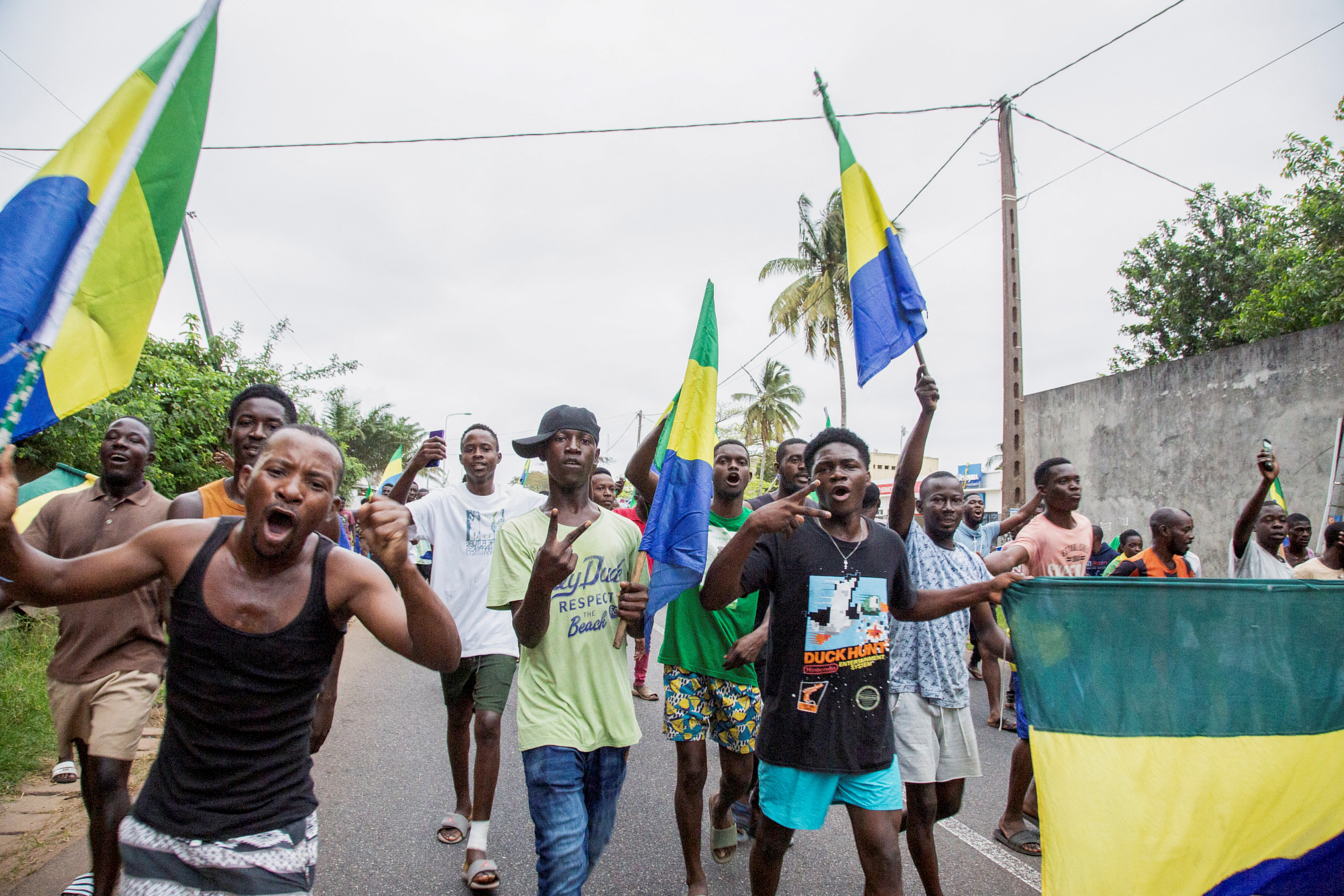 GABON MILITARY COUP