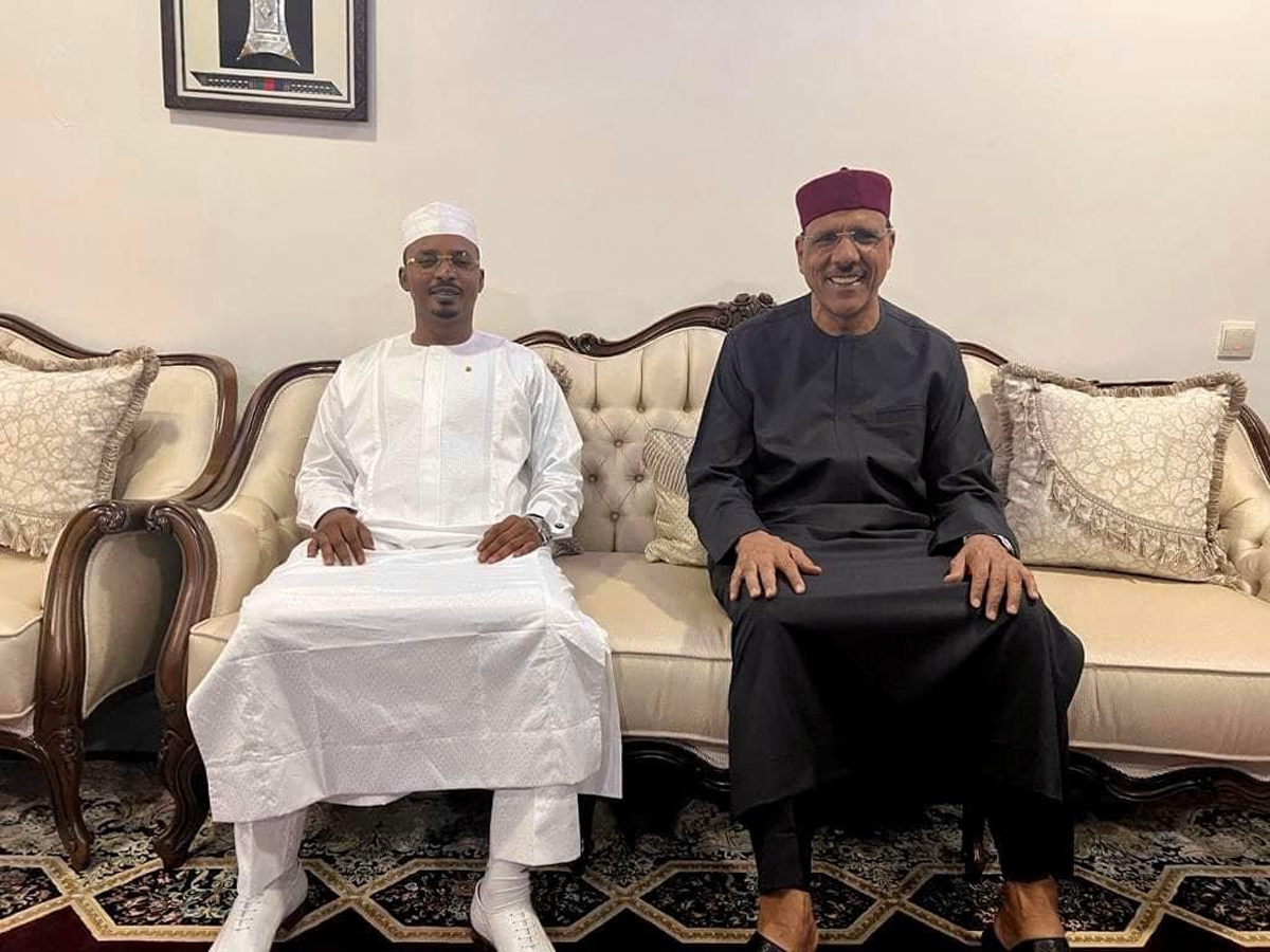 Mahamat Idriss Deby Itno and Mohamed Bazoum