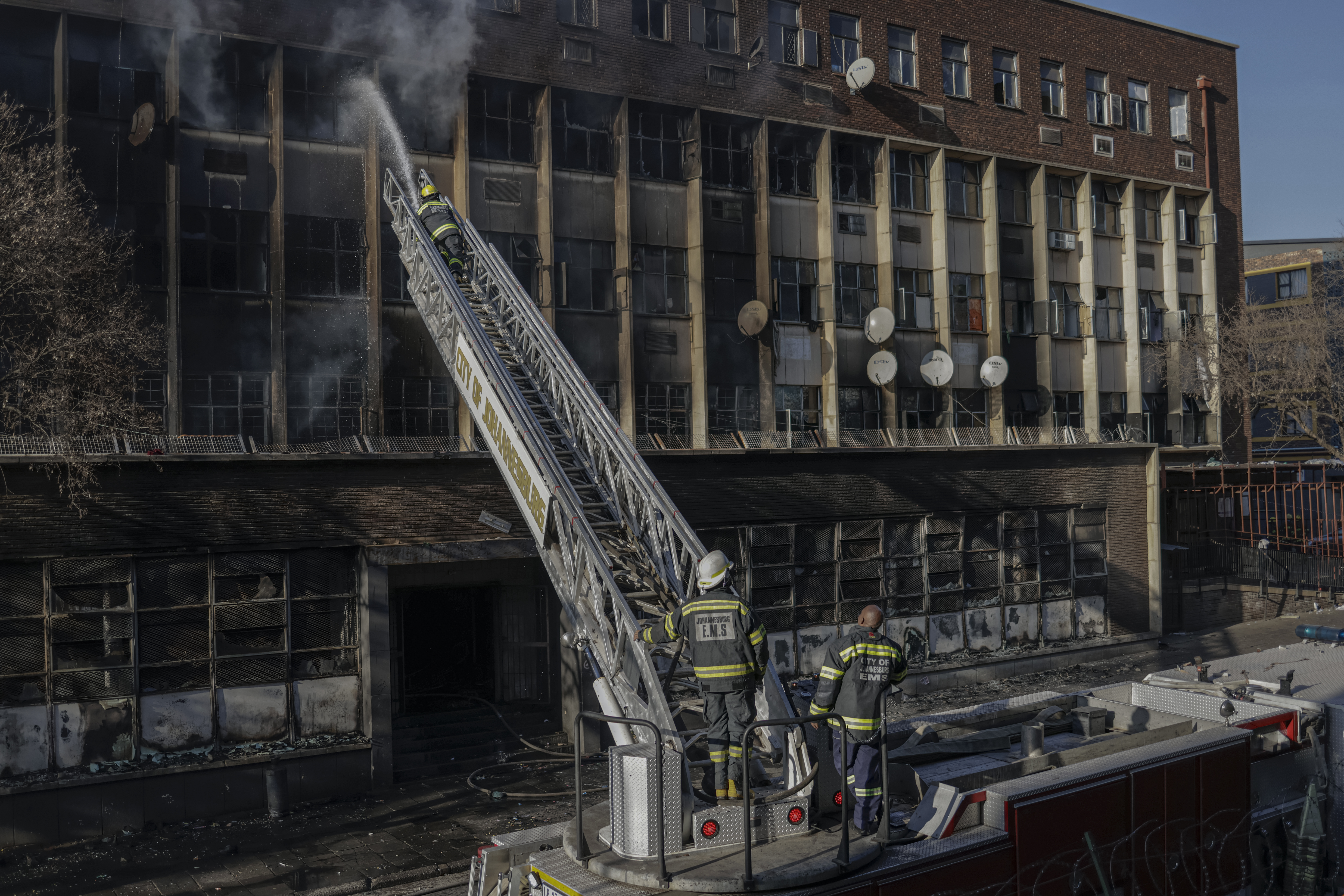 johannesburg fire