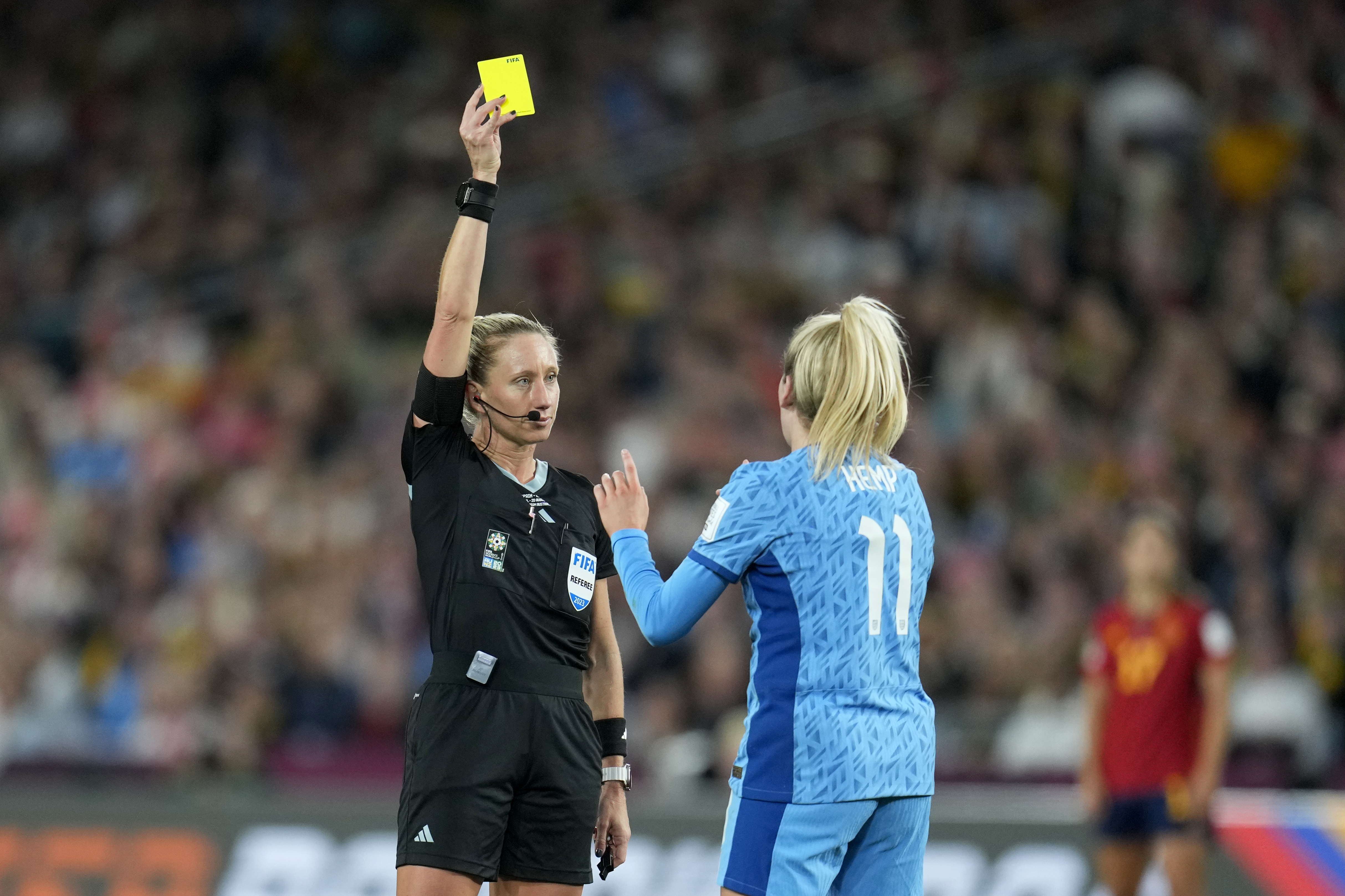 Spain wins its first Women's World Cup title, beating England 1-0 in the final