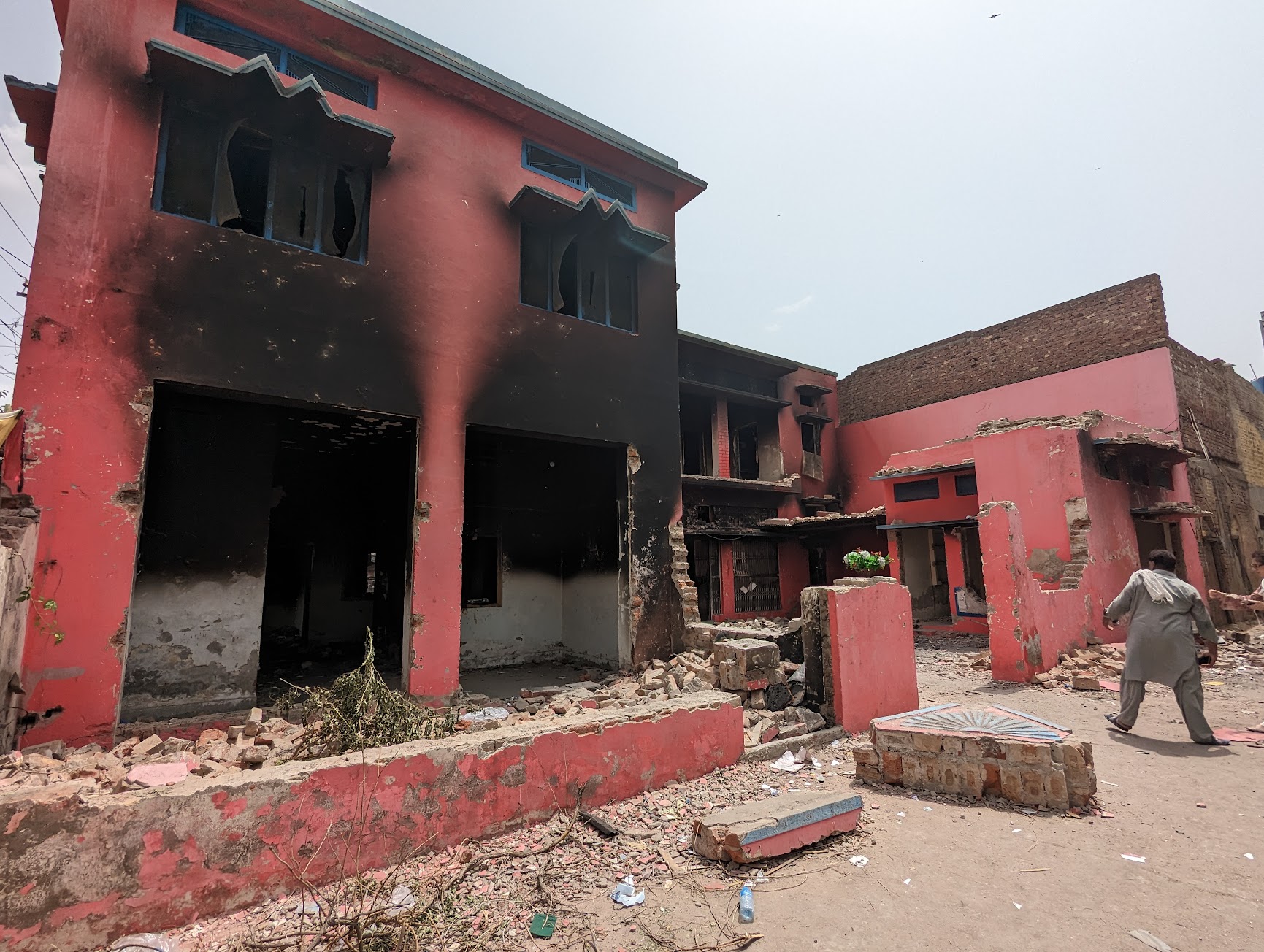 The Salvation Army Church was attacked by the mob on August 16