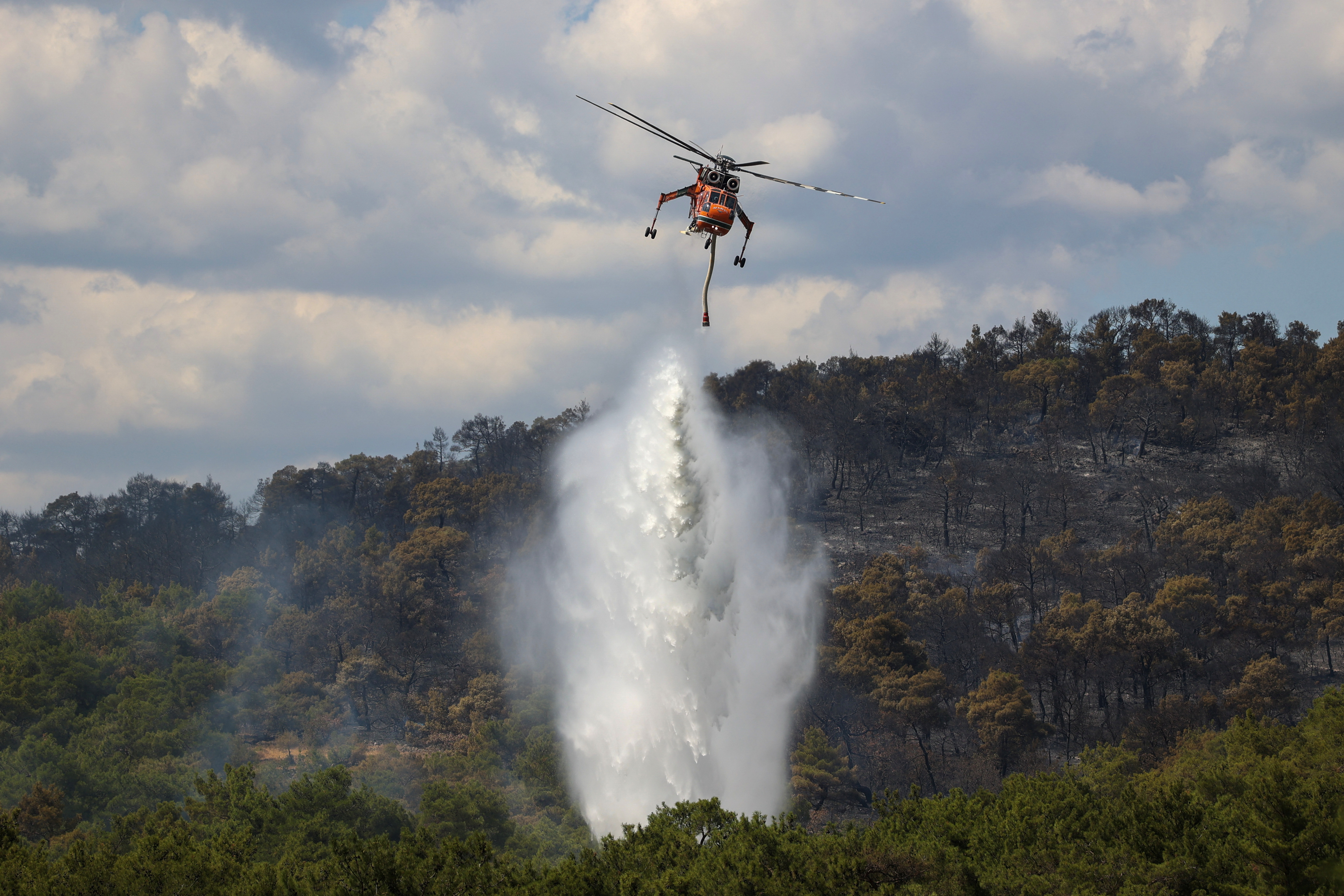 Greece Wildfires