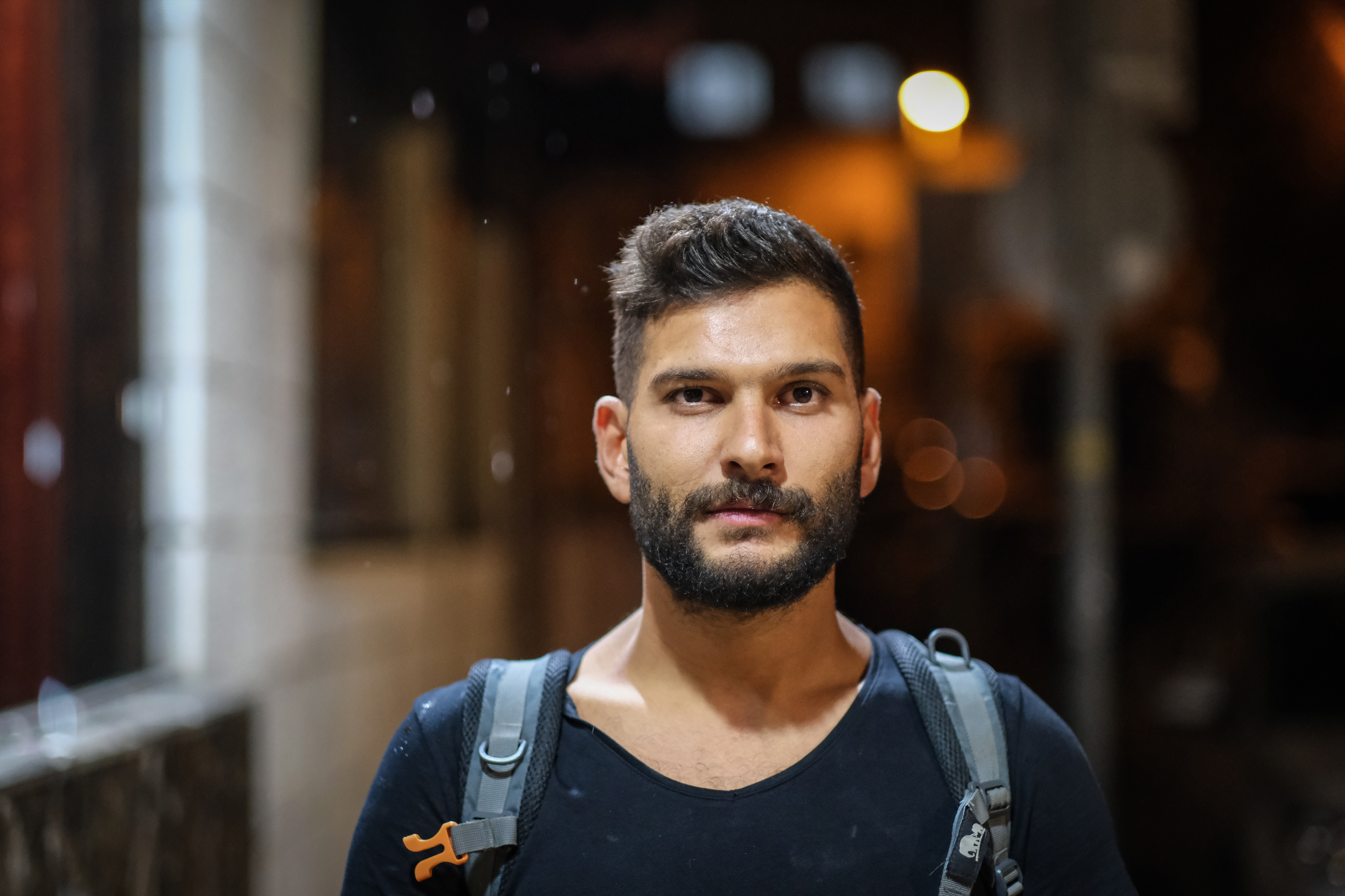 Afghani says he was recently subjected to physical harassment and a tirade of insults directed at female family members