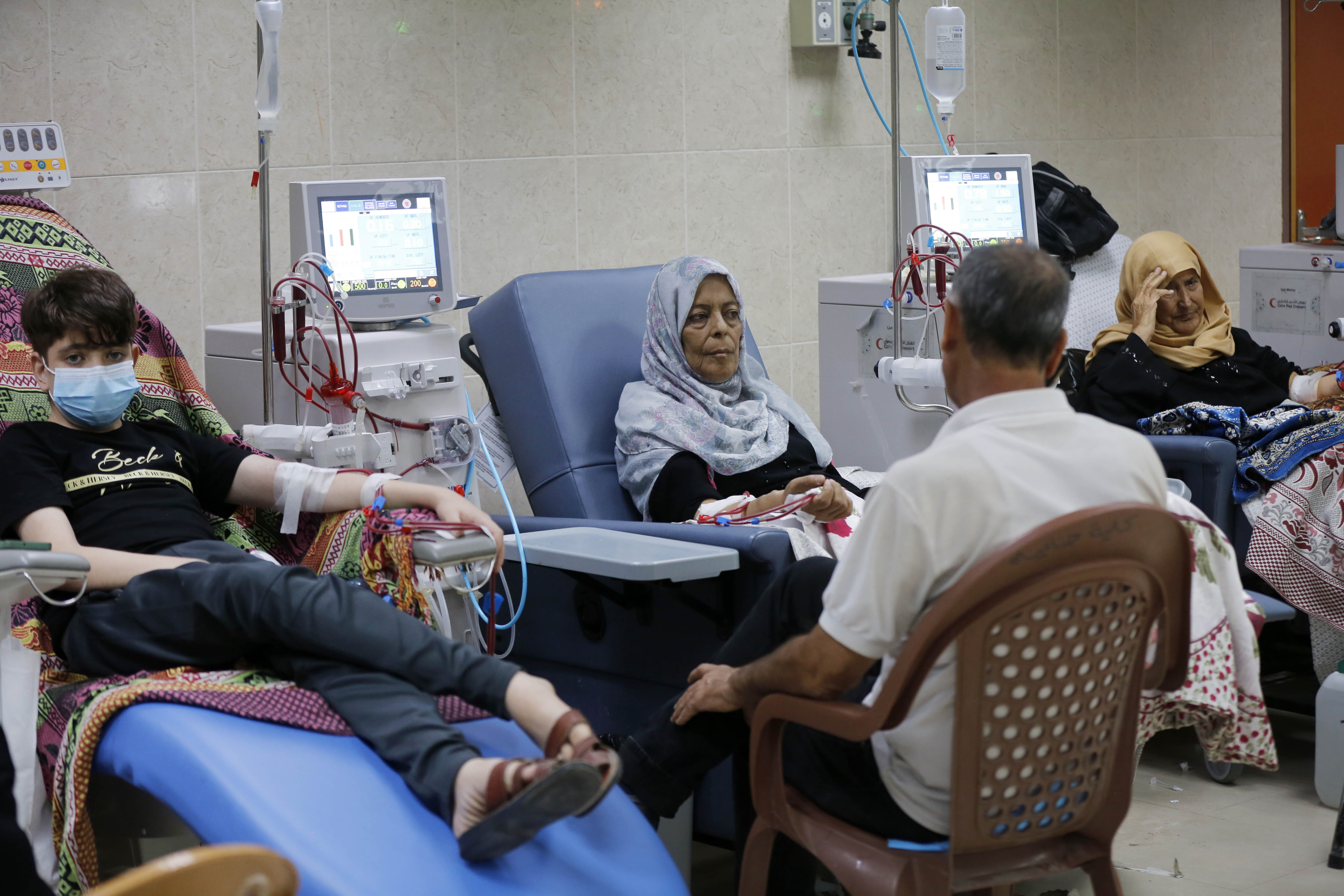Before October 7, hospitals in the Gaza Strip provided 13,000 dialysis sessions each month to patients with kidney failure