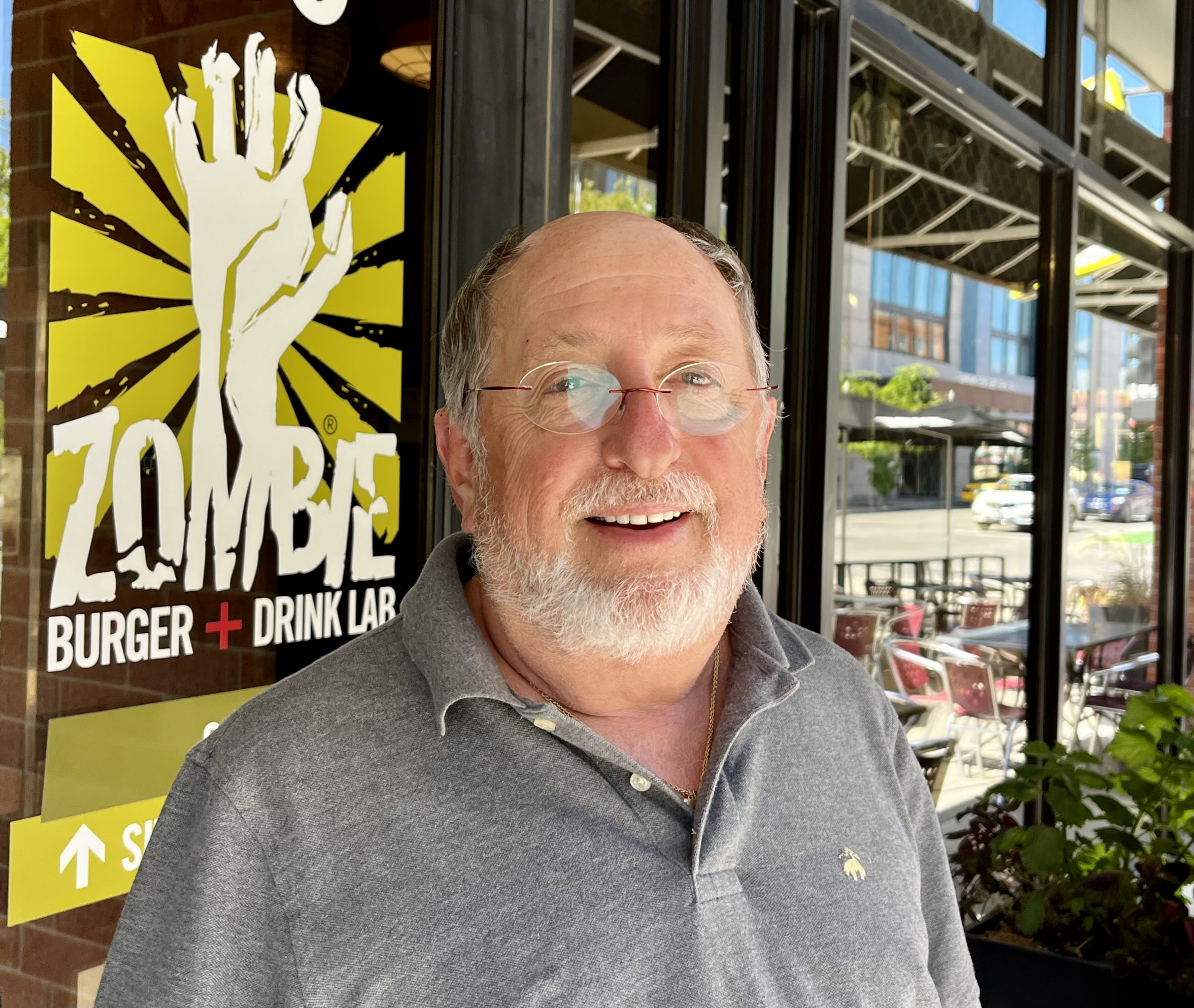 paul Rottenberg a Des Moines businessman whose interests include the restaurant Zombie Burger